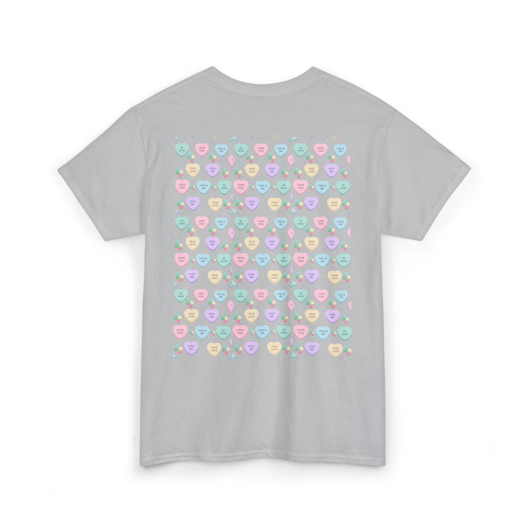 Candy Kisses Valentine's Day T Shirt | Heart T Shirt | Candy Heart Shirt | Valentines Tee