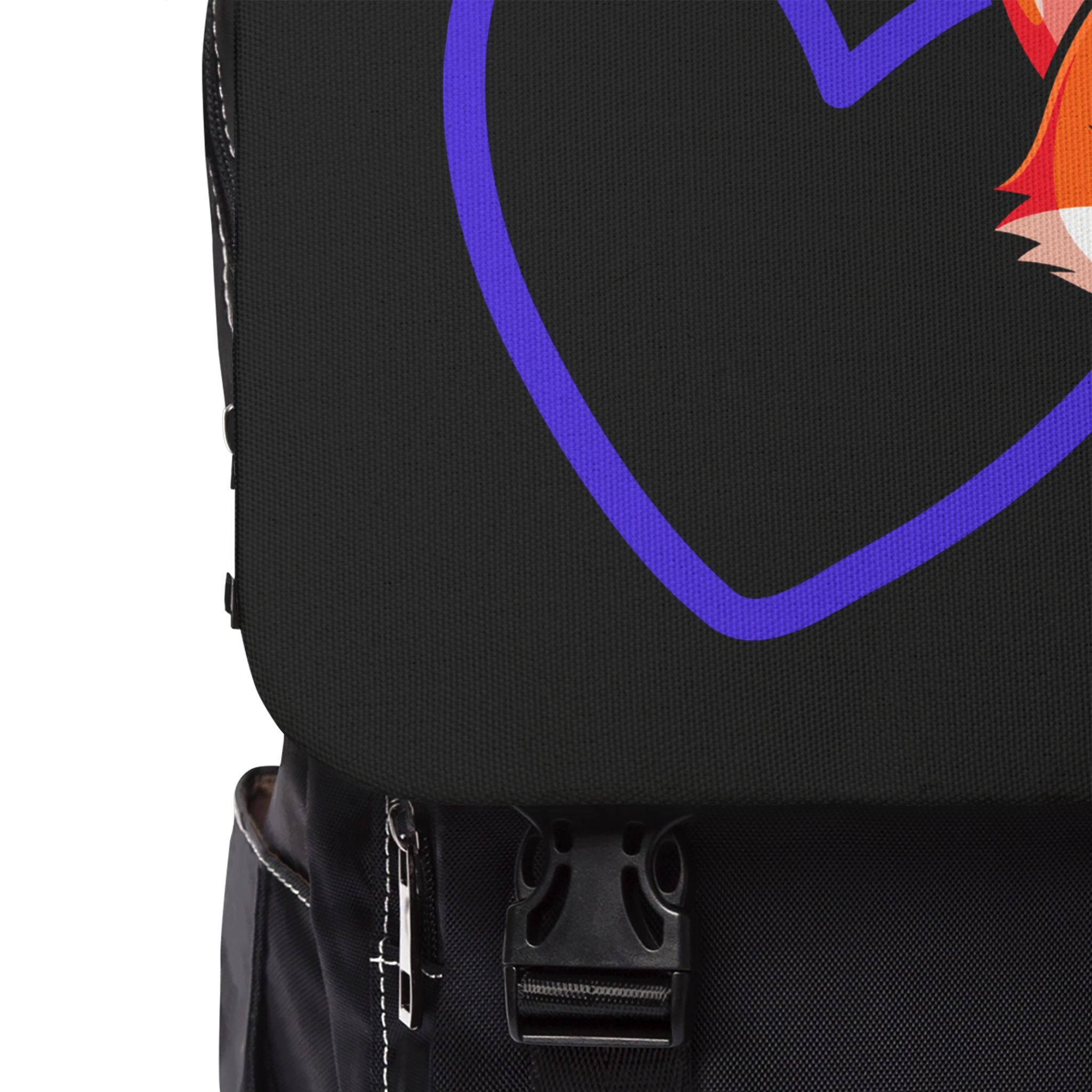 Foxxy Nurse Backpack(Purple|Black) | Cute Medical Staff Shoulder Bag | Cute Nurse Backpack |