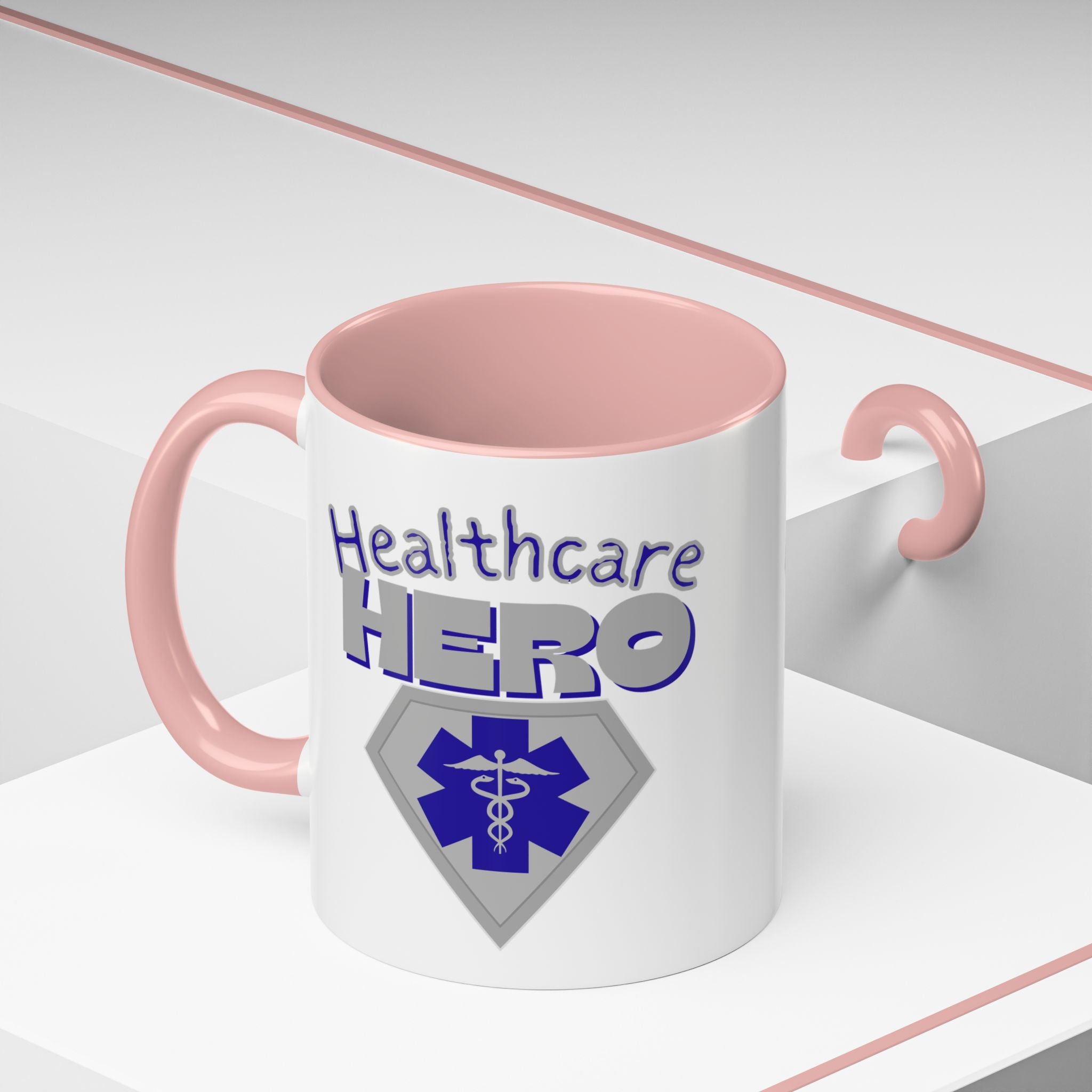 Healthcare Hero Coffee Mug | EMS Accent Mug (11/15oz)| Work Mug For Medical Workers|