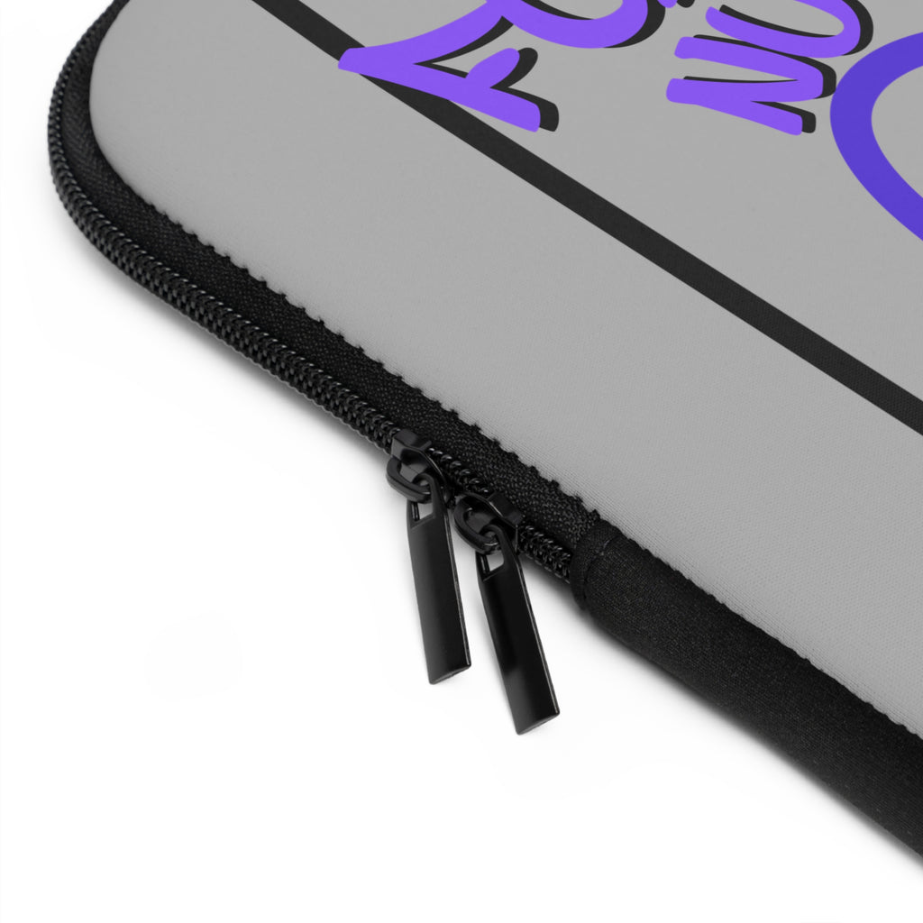 Foxxy Nurse Laptop Sleeve(Purple|Grey|)|Laptop/Tablet Case for Nurses & Doctors| Tablet Sleeve For Medical Workers |Medical Symbol Protective Case for Nurses & EMTs