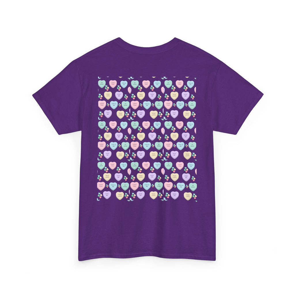 Candy Kisses Valentine's Day T Shirt | Heart T Shirt | Candy Heart Shirt | Valentines Tee