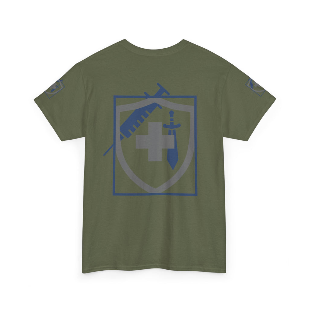 COVID Warrior Nurse & EMS T-Shirt(Blue|Grey) | Medical Staff Tribute Tee | EMS Casual Tee |
