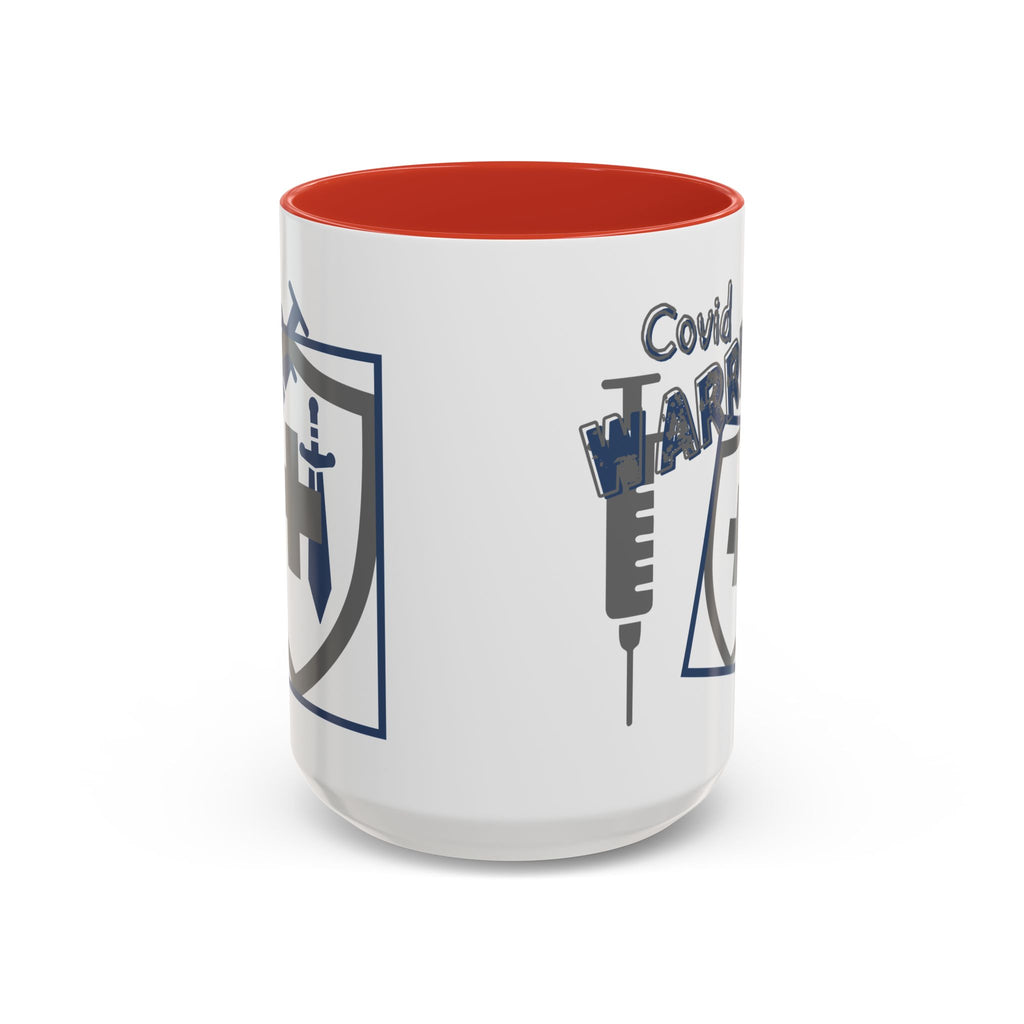 COVID Warrior Coffee Mug | Medical Staff Accent Mug 11/15oz | Work Cup For Frontline Workers |