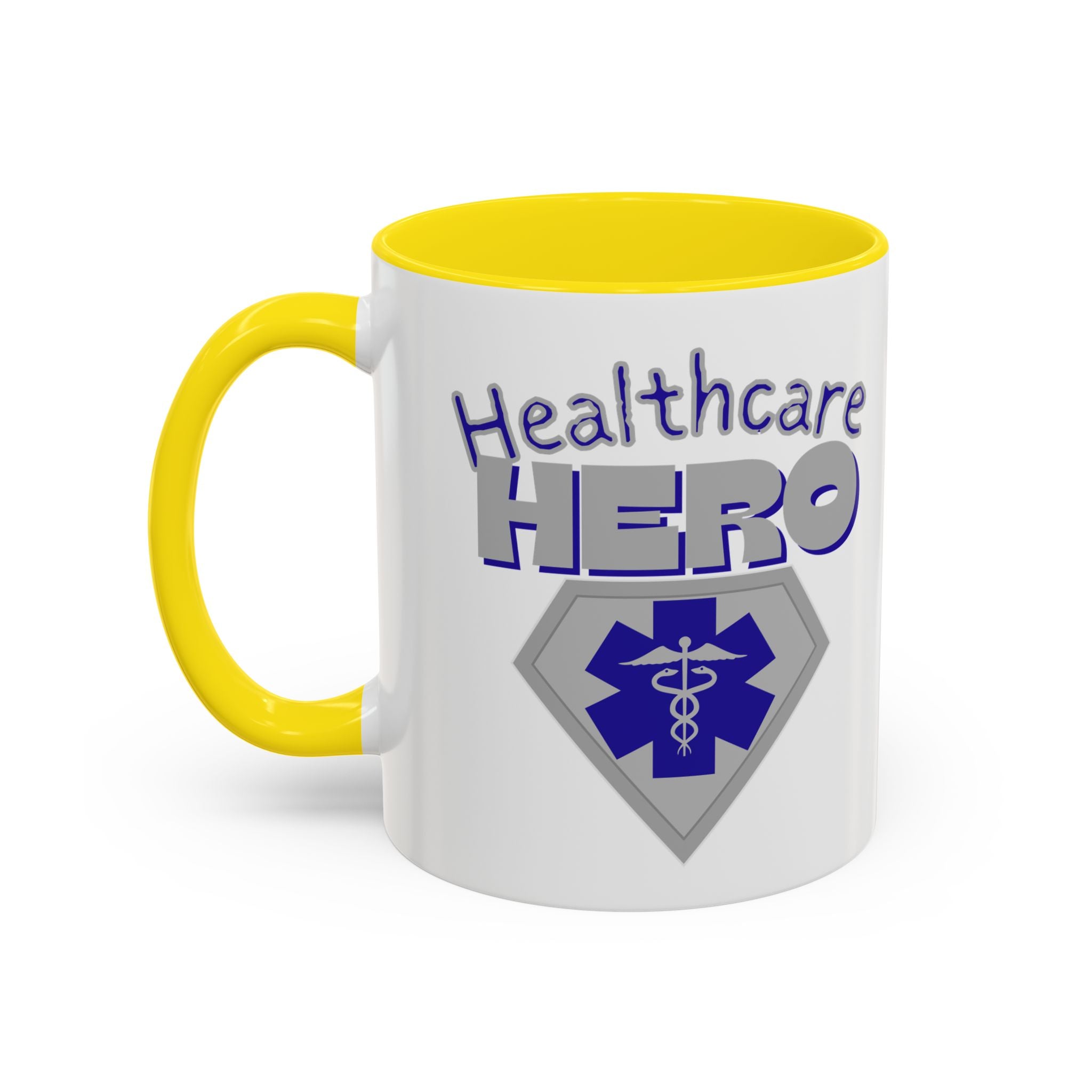 Healthcare Hero Coffee Mug | EMS Accent Mug (11/15oz)| Work Mug For Medical Workers|