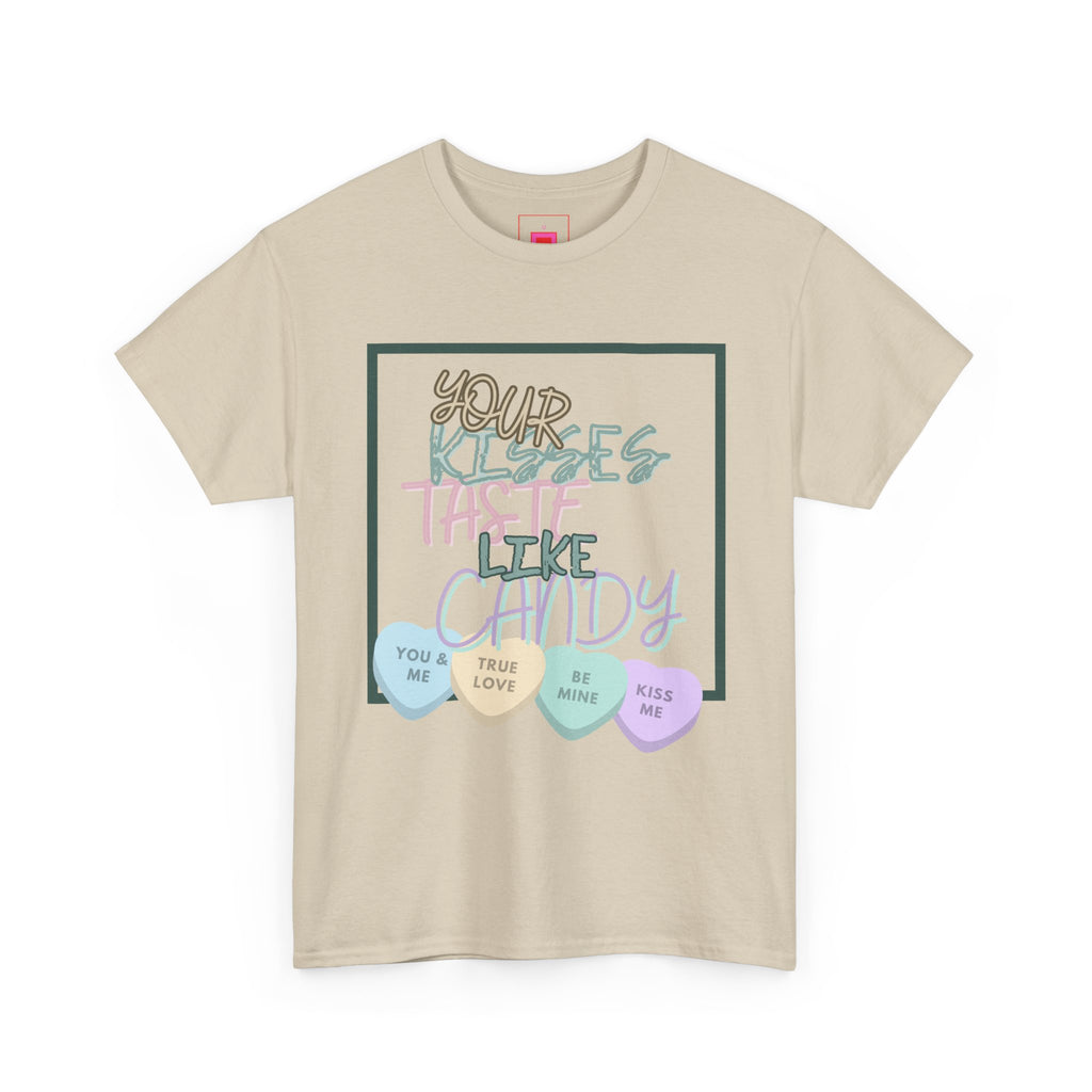 Candy Kisses Valentine's Day T Shirt | Heart T Shirt | Candy Heart Shirt | Valentines Tee
