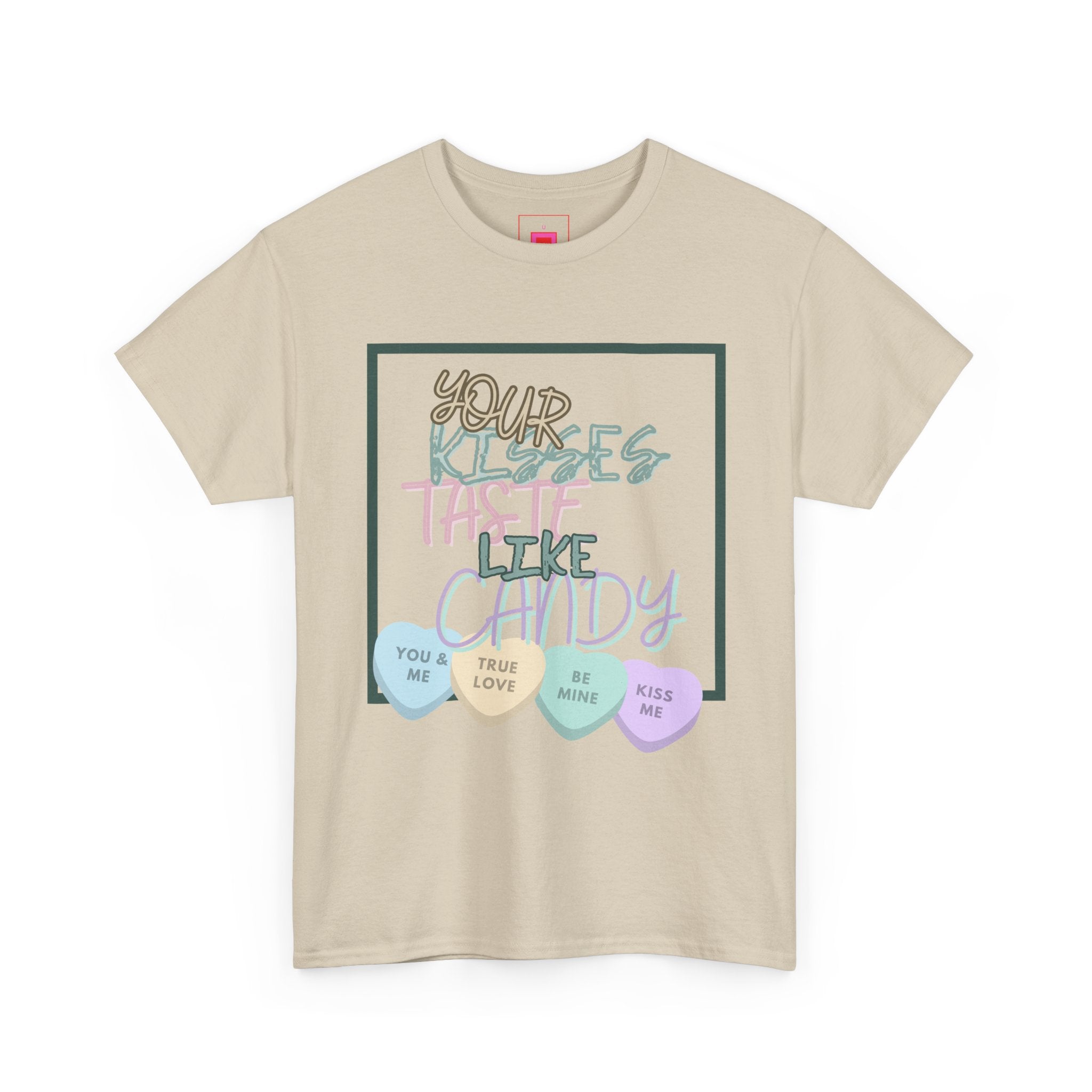 Candy Kisses Valentine's Day T Shirt | Heart T Shirt | Candy Heart Shirt | Valentines Tee