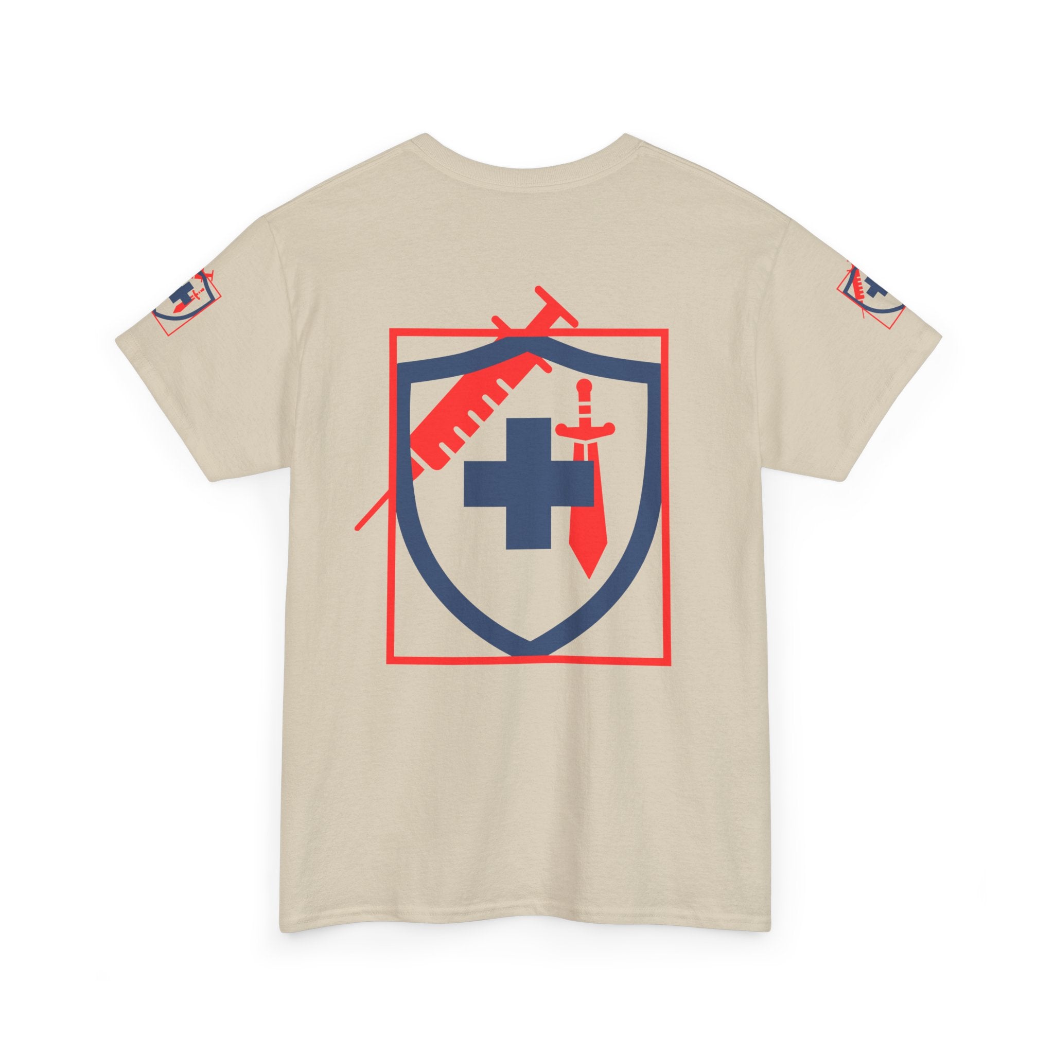 COVID Warrior T-Shirt(Red|Blue) | Medical Staff Tribute Tee| Nursing T-Shirt| EMS Medical Shirt|