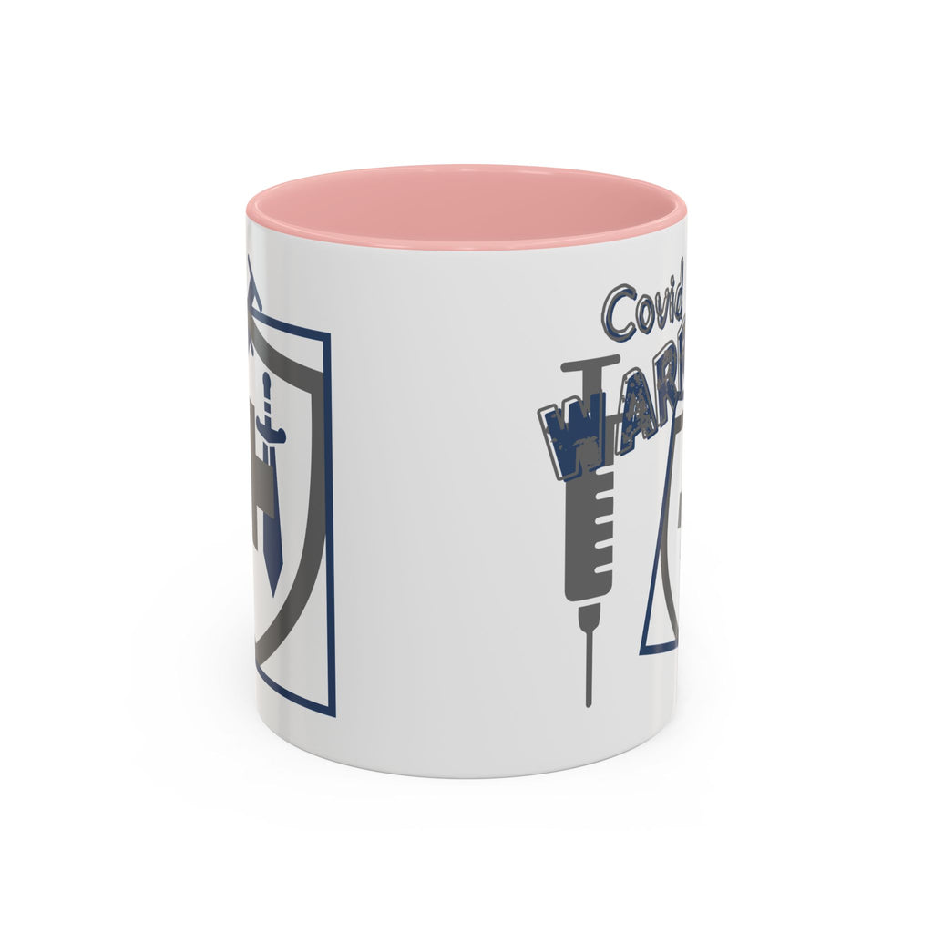 COVID Warrior Coffee Mug | Medical Staff Accent Mug 11/15oz | Work Cup For Frontline Workers |