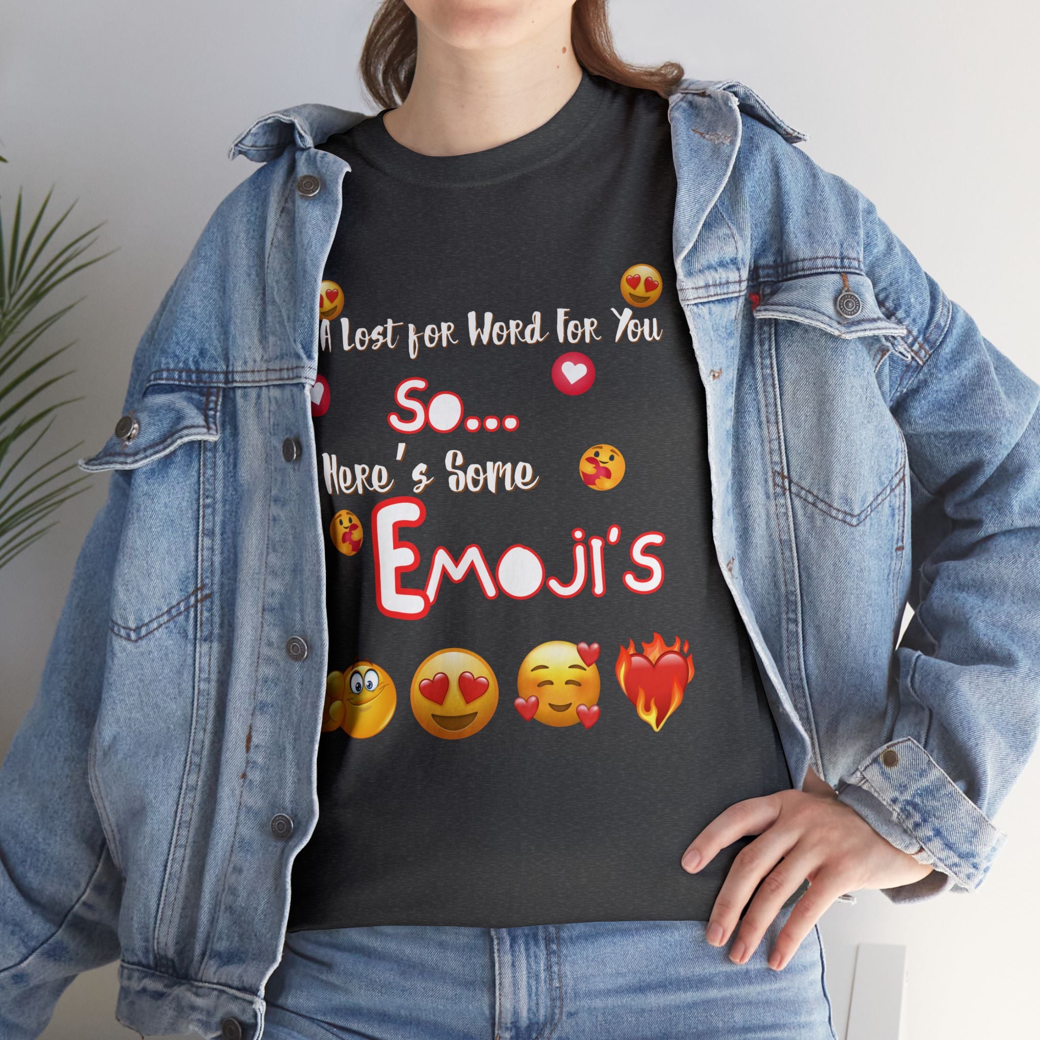 Valentine's Day Love Emoji T-Shirt | Valentine T-shirt | Emoji t-shirt |