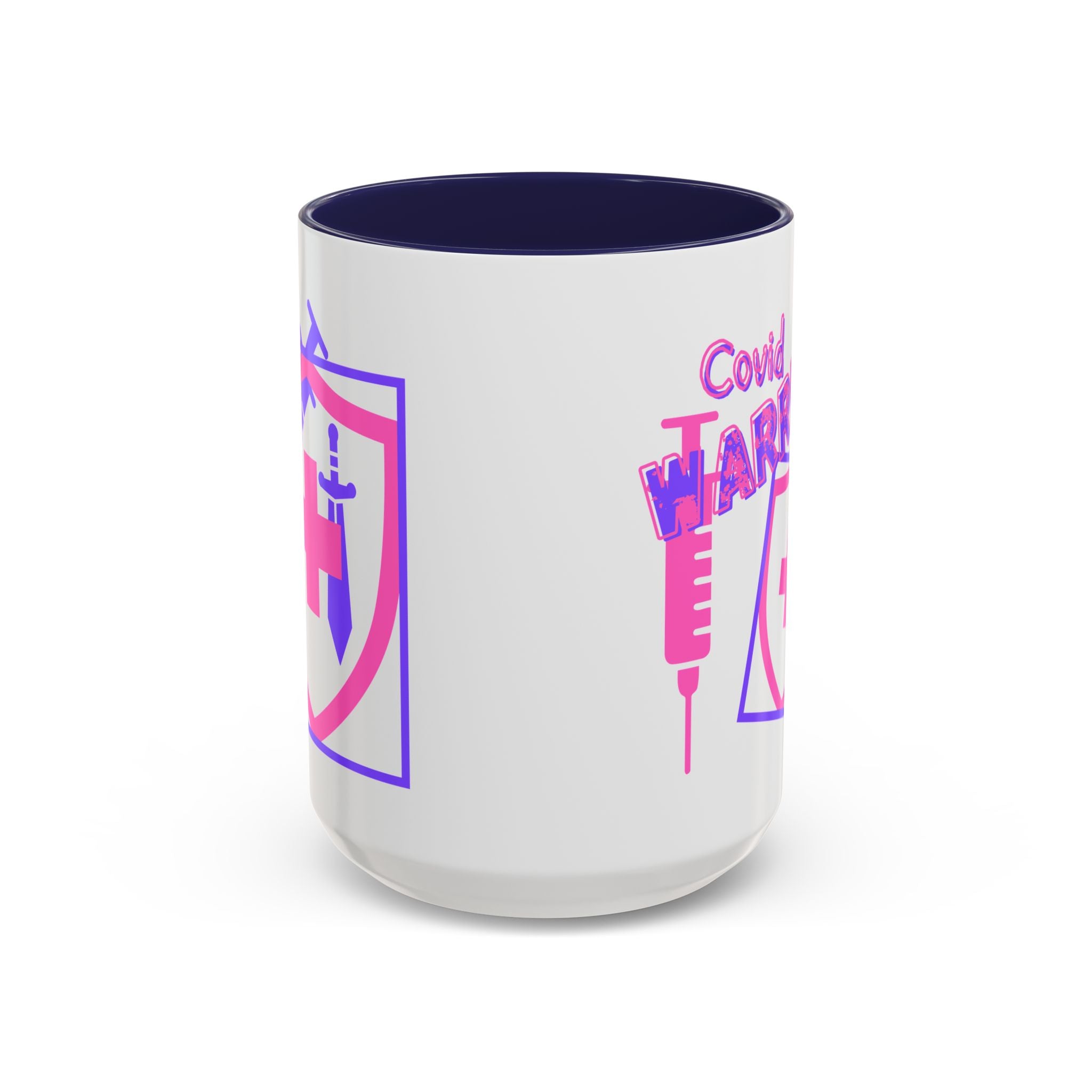 COVID Warrior Coffee Mug |  Accent Mug For Medical Staff | Work Cup for Nurses| Medical Work Mug |