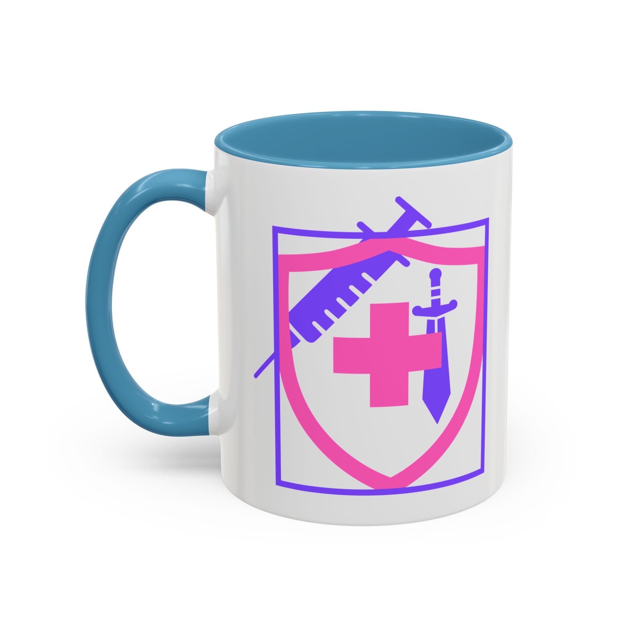 COVID Warrior Coffee Mug |  Accent Mug For Medical Staff | Work Cup for Nurses| Medical Work Mug |