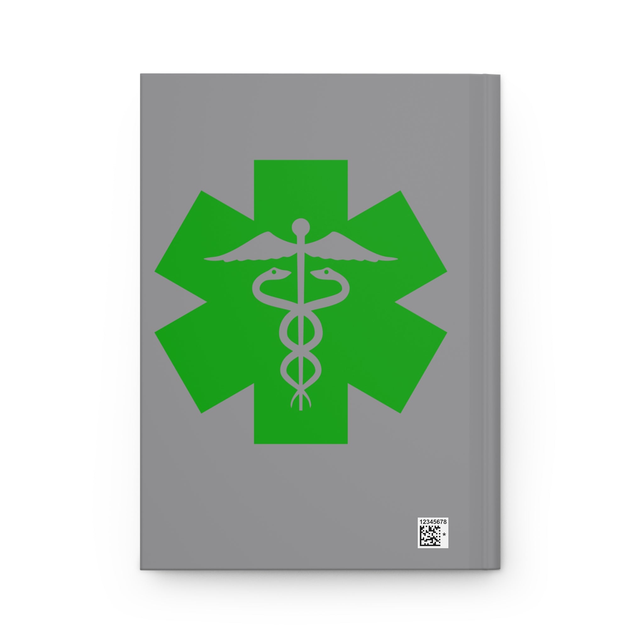 Foxxy Nurse Hardcover Journal(Green|Grey)| Cute Nurse Fox Medical Notebook | Cute Medical Journal |