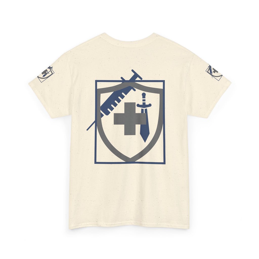 COVID Warrior Nurse & EMS T-Shirt(Blue|Grey) | Medical Staff Tribute Tee | EMS Casual Tee |