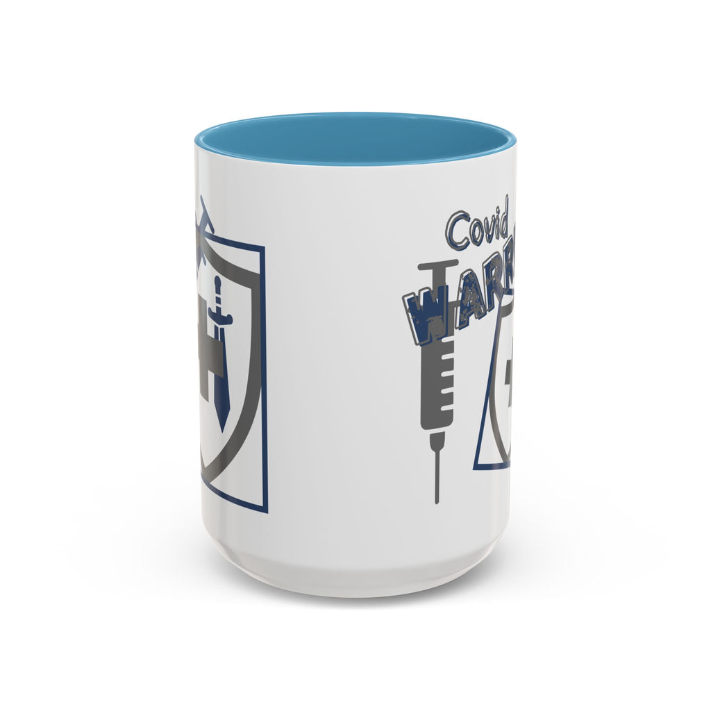 COVID Warrior Coffee Mug | Medical Staff Accent Mug 11/15oz | Work Cup For Frontline Workers |