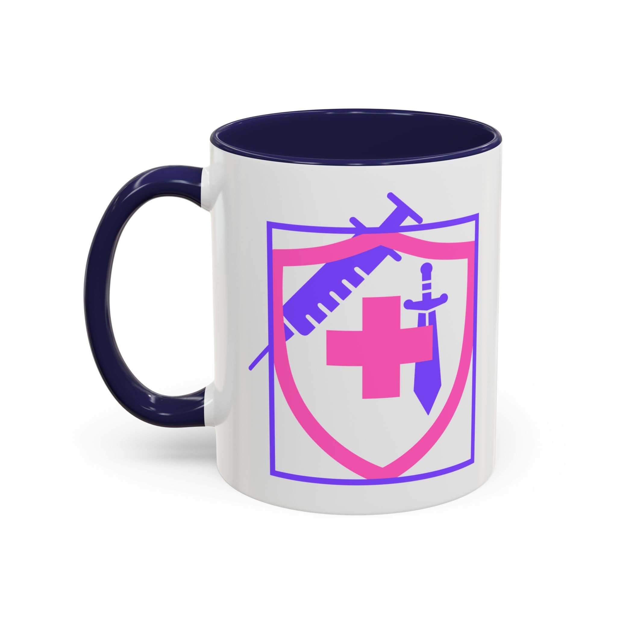 COVID Warrior Coffee Mug |  Accent Mug For Medical Staff | Work Cup for Nurses| Medical Work Mug |