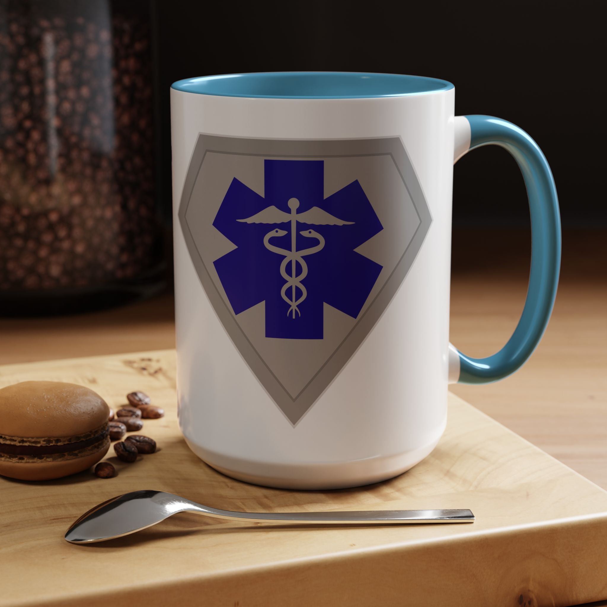 Healthcare Hero Coffee Mug | EMS Accent Mug (11/15oz)| Work Mug For Medical Workers|
