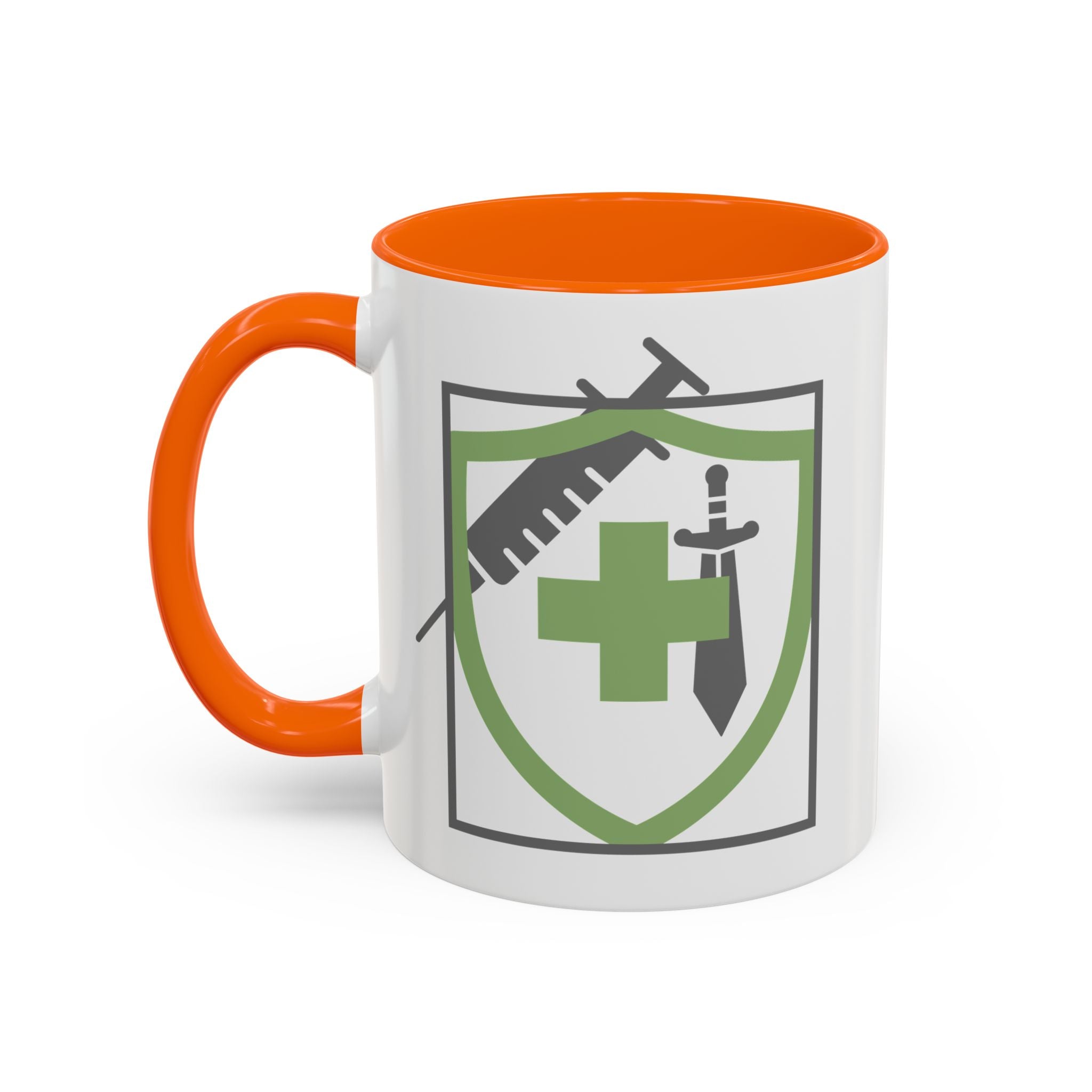 COVID Warrior Coffee Mug |Medical Staff Accent Mug 11/15 oz | Hospital Work Cup |