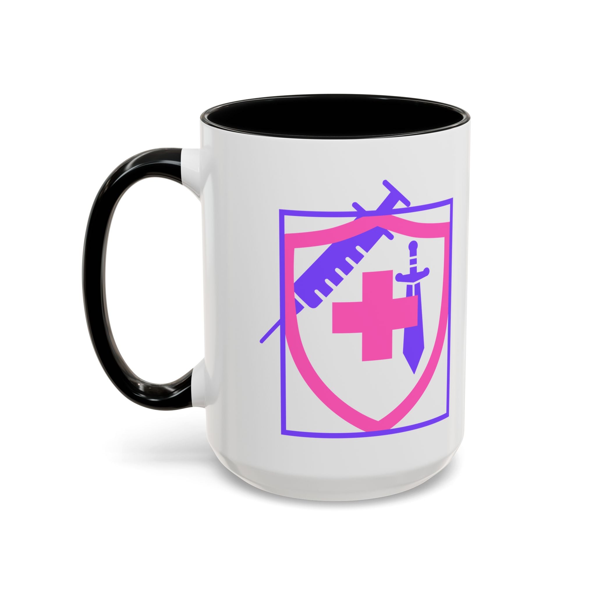 COVID Warrior Coffee Mug |  Accent Mug For Medical Staff | Work Cup for Nurses| Medical Work Mug |