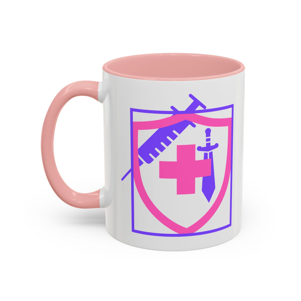 COVID Warrior Coffee Mug |  Accent Mug For Medical Staff | Work Cup for Nurses| Medical Work Mug |