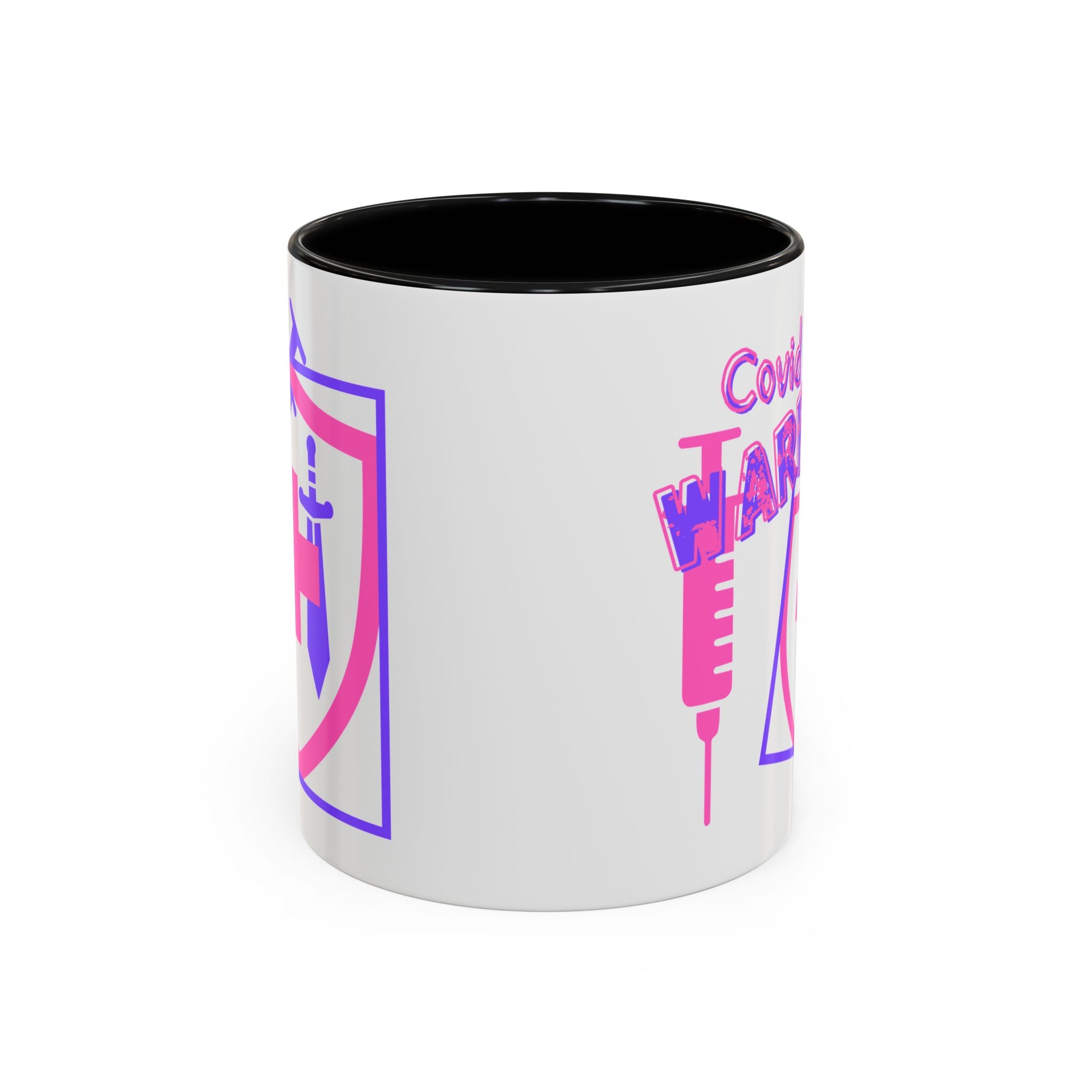 COVID Warrior Coffee Mug |  Accent Mug For Medical Staff | Work Cup for Nurses| Medical Work Mug |