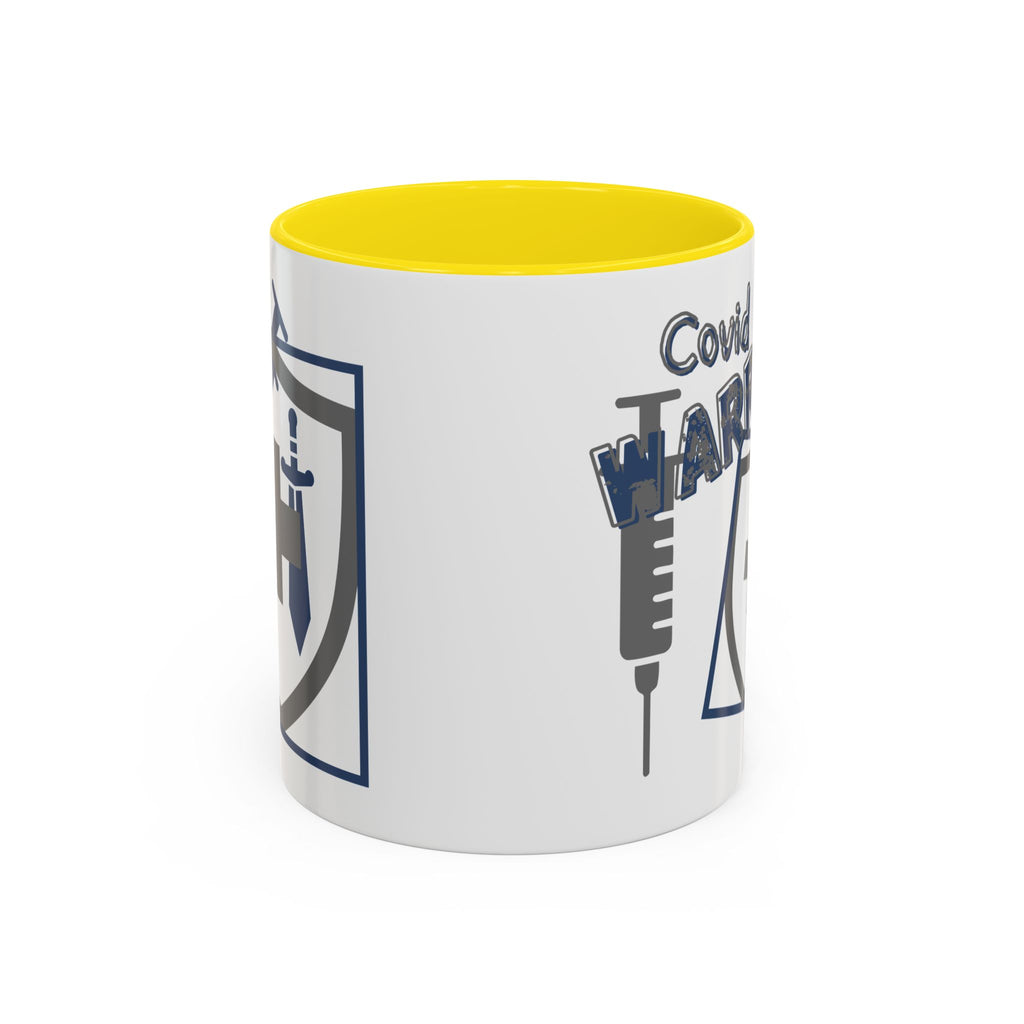 COVID Warrior Coffee Mug | Medical Staff Accent Mug 11/15oz | Work Cup For Frontline Workers |