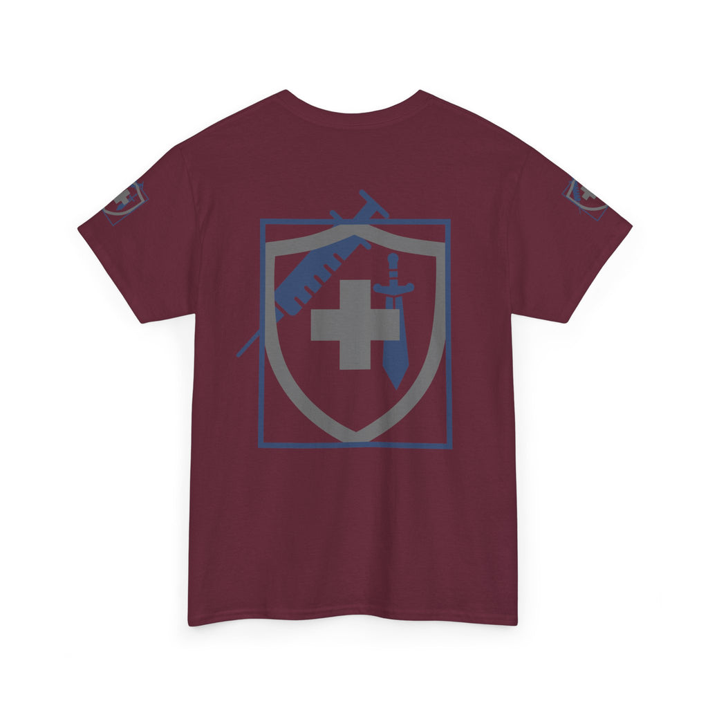 COVID Warrior Nurse & EMS T-Shirt(Blue|Grey) | Medical Staff Tribute Tee | EMS Casual Tee |