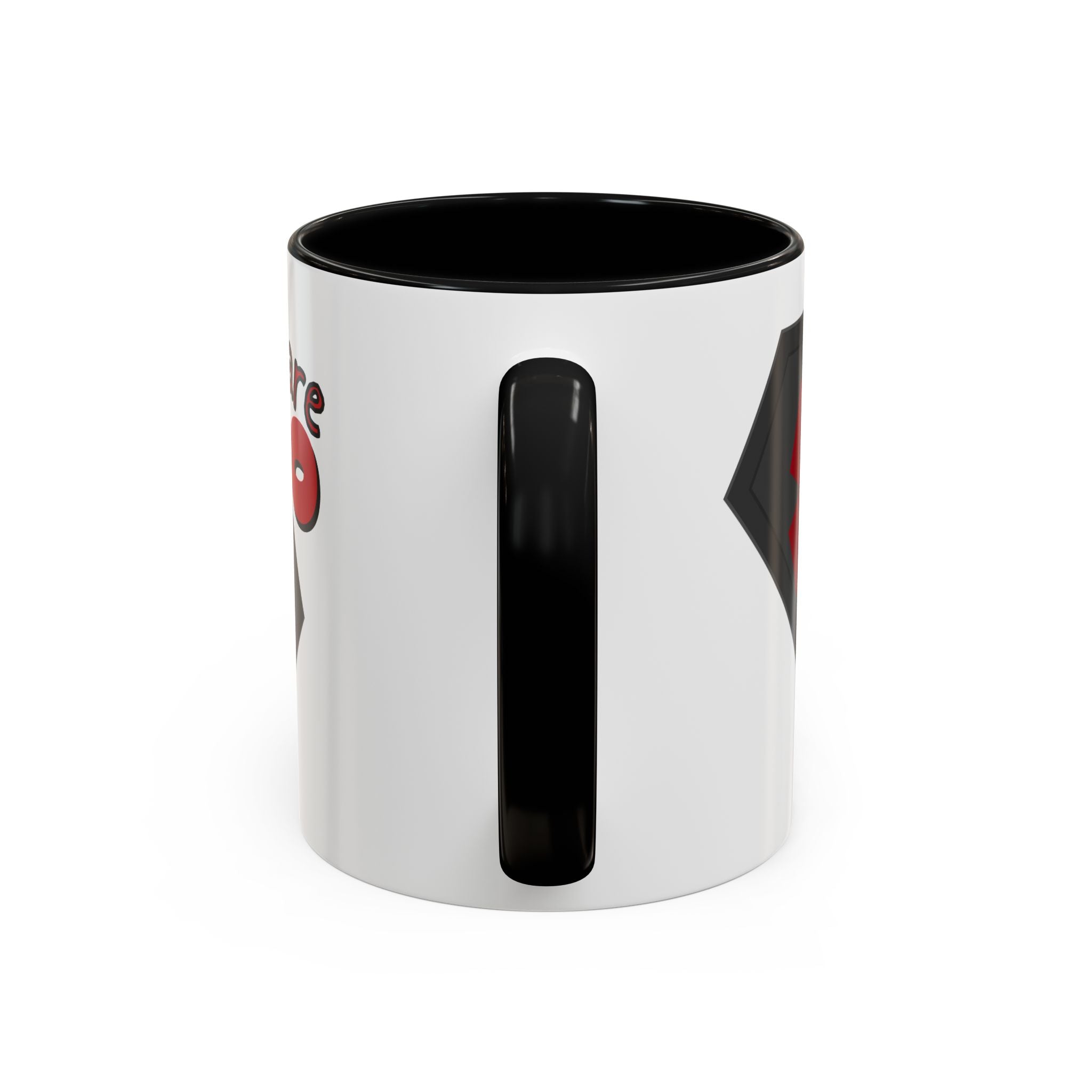 Healthcare Hero Accent Coffee Mug(Red|Black)| Work Mug For Medical Professionals| Work Mug For Healthcare Staff|