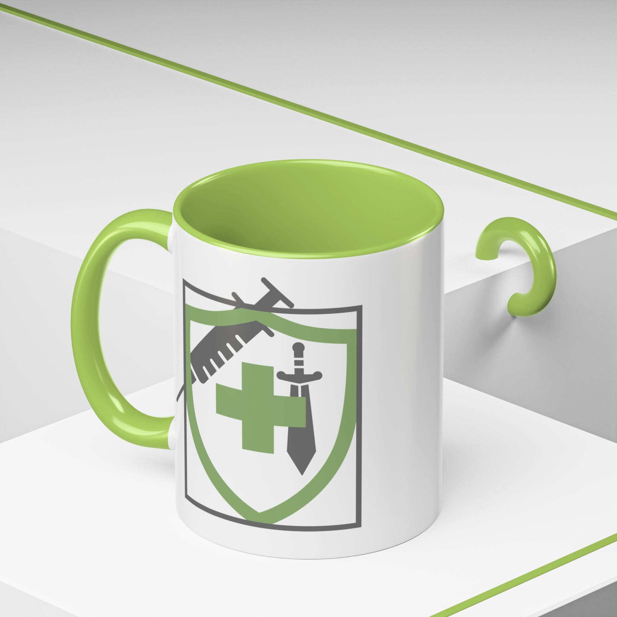 COVID Warrior Coffee Mug |Medical Staff Accent Mug 11/15 oz | Hospital Work Cup |