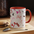 Valentine Gamer Heart Controller Mug | Accent Coffee Mug 11oz 15oz | Gamer Valentines Mug | Gamer Mug |