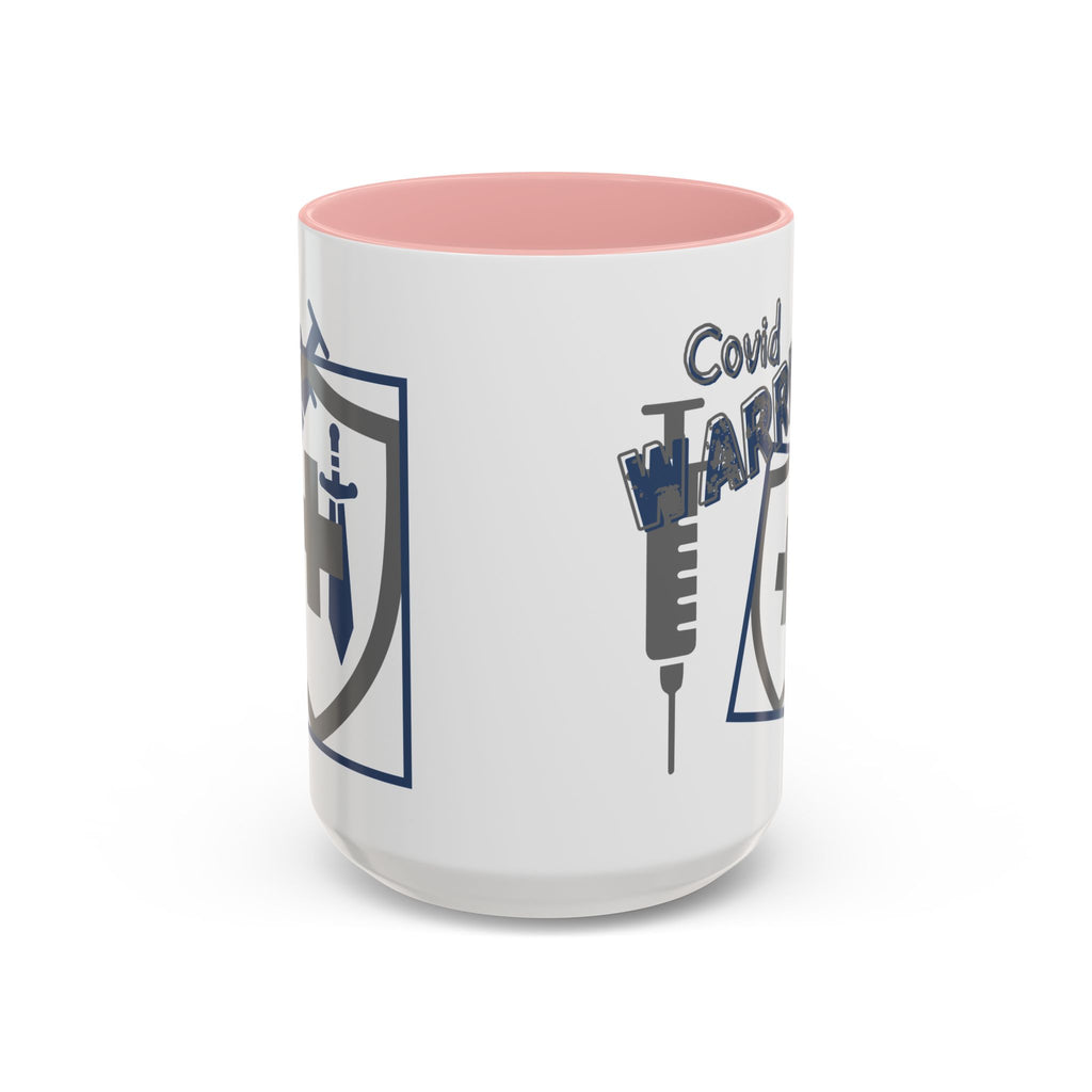 COVID Warrior Coffee Mug | Medical Staff Accent Mug 11/15oz | Work Cup For Frontline Workers |