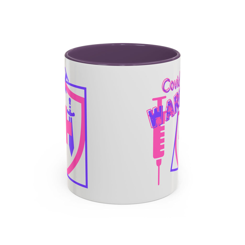 COVID Warrior Coffee Mug |  Accent Mug For Medical Staff | Work Cup for Nurses| Medical Work Mug |