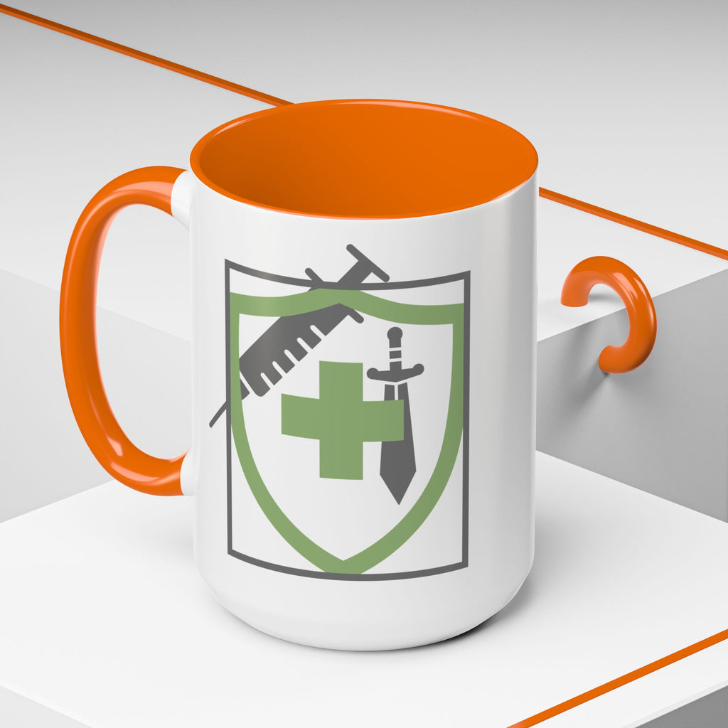 COVID Warrior Coffee Mug |Medical Staff Accent Mug 11/15 oz | Hospital Work Cup |
