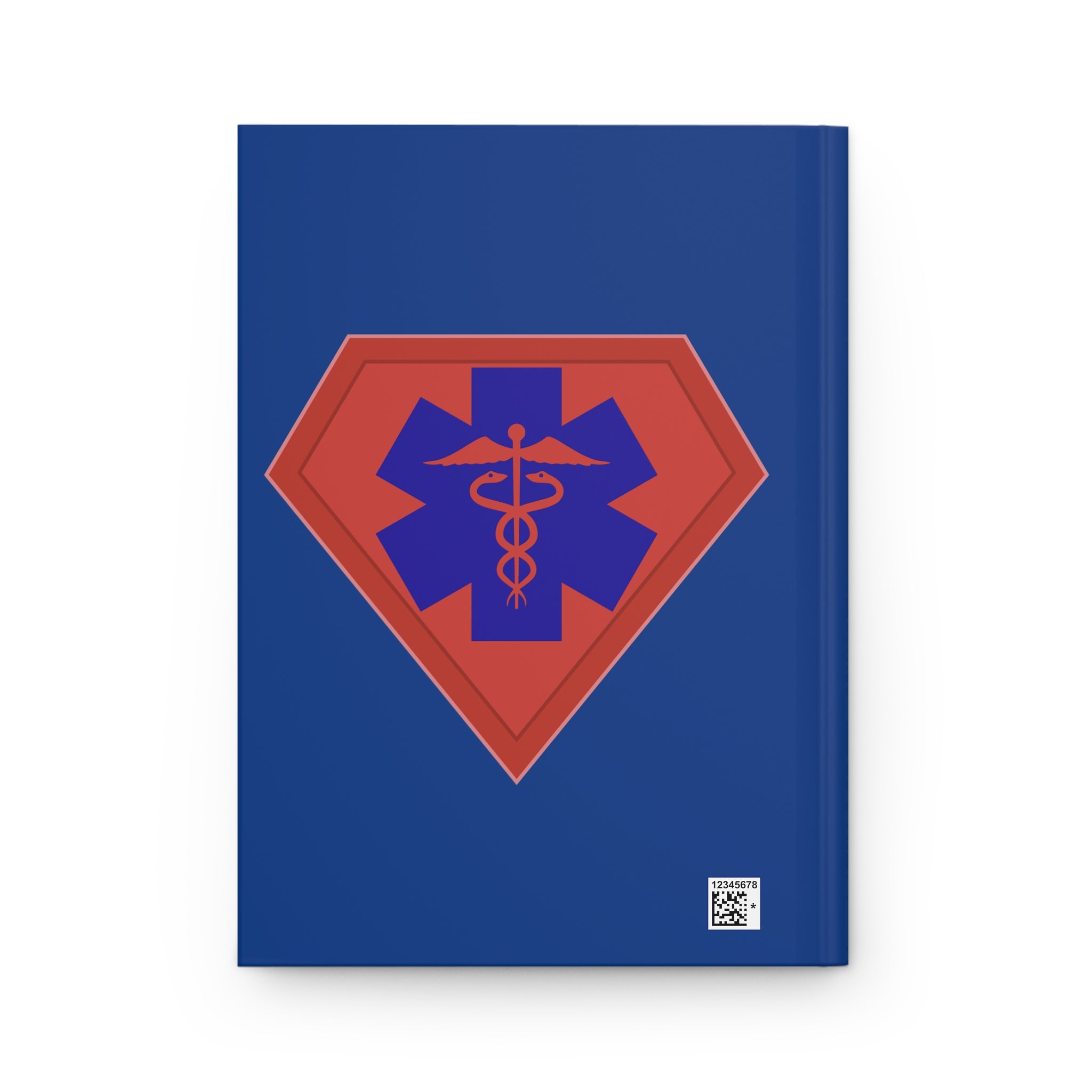 Healthcare Hero Hardcover Journal(Blue|Red) | Medical Staff Notebook | Journal for Medical Workers |
