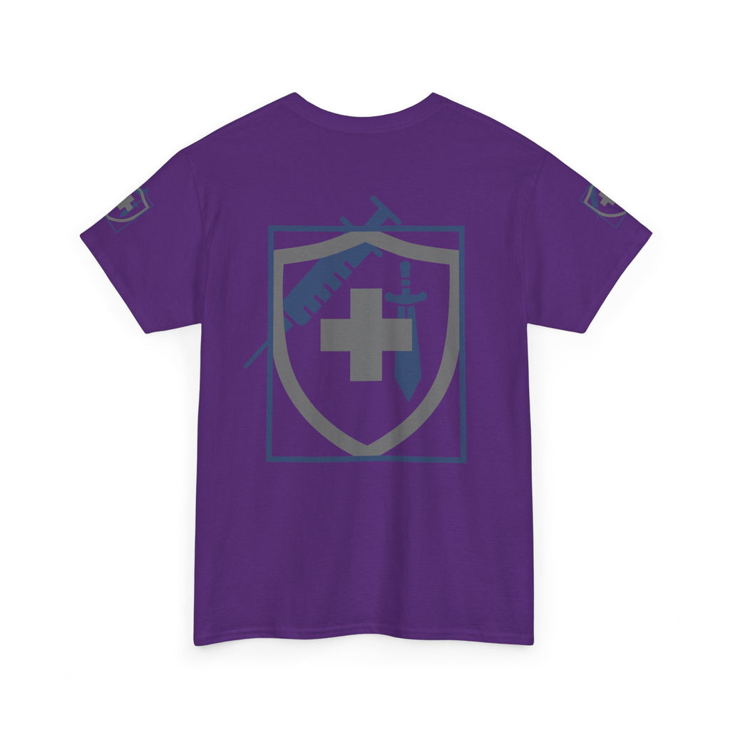 COVID Warrior Nurse & EMS T-Shirt(Blue|Grey) | Medical Staff Tribute Tee | EMS Casual Tee |