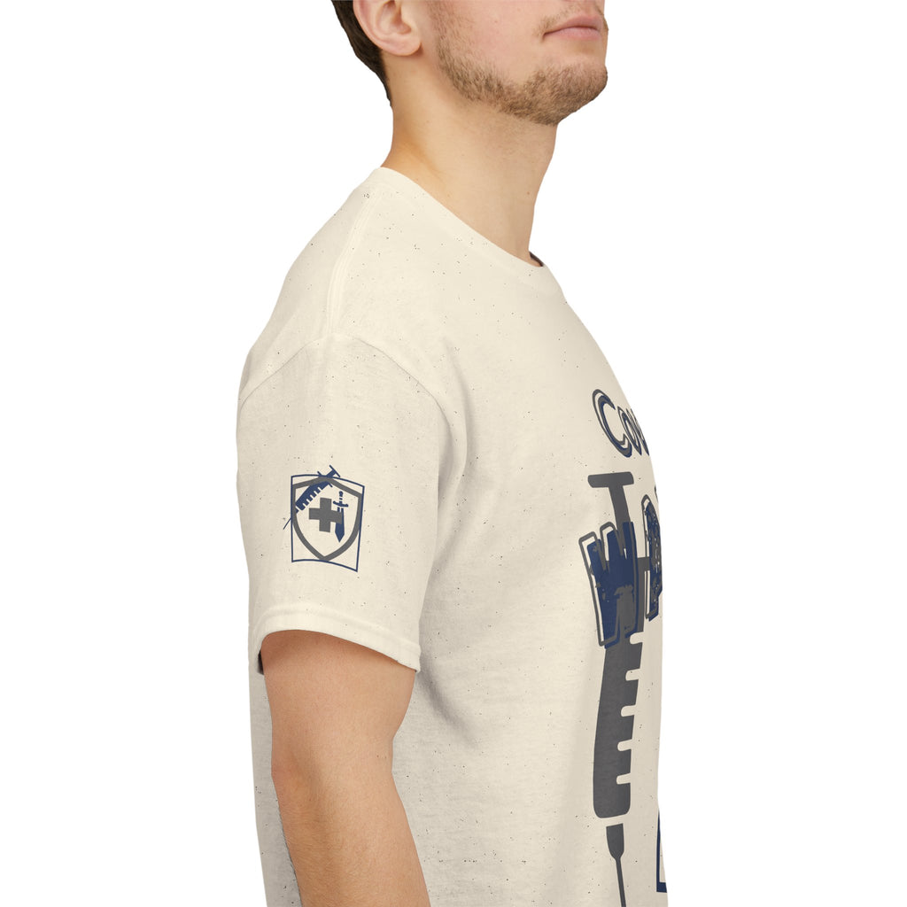 COVID Warrior Nurse & EMS T-Shirt(Blue|Grey) | Medical Staff Tribute Tee | EMS Casual Tee |