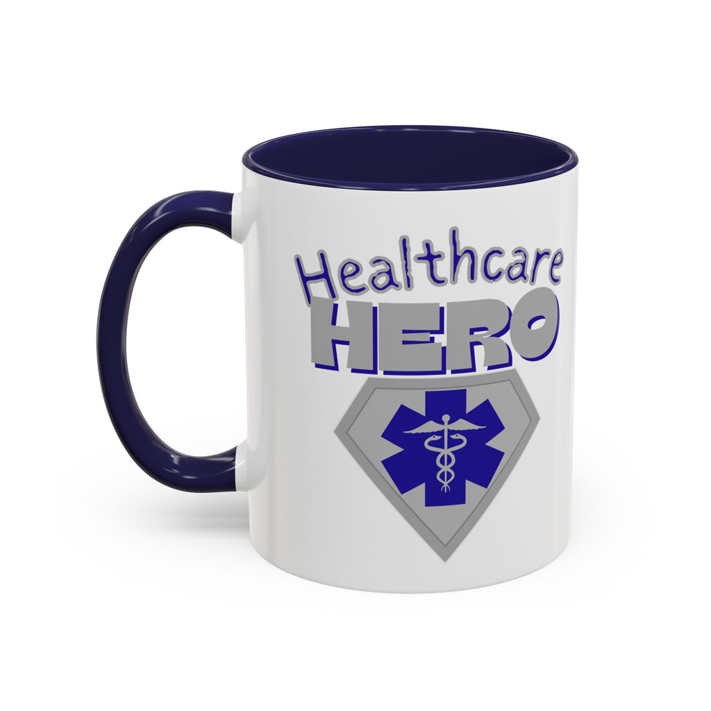 Healthcare Hero Coffee Mug | EMS Accent Mug (11/15oz)| Work Mug For Medical Workers|