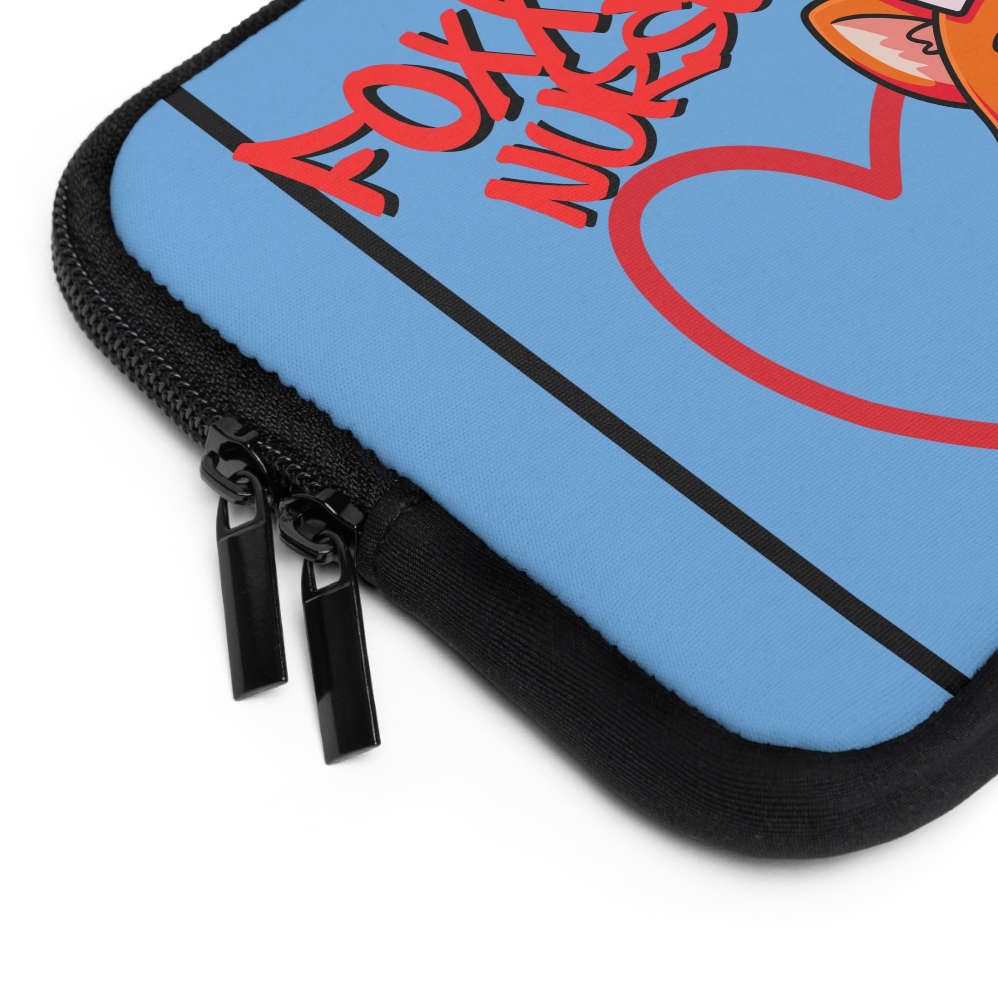 Foxxy Nurse Laptop Sleeve(Red|Light Blue|)|Laptop/Tablet Case for Nurses & Doctors| Tablet Sleeve For Medical Workers |Medical Symbol Protective Case for Nurses & EMTs