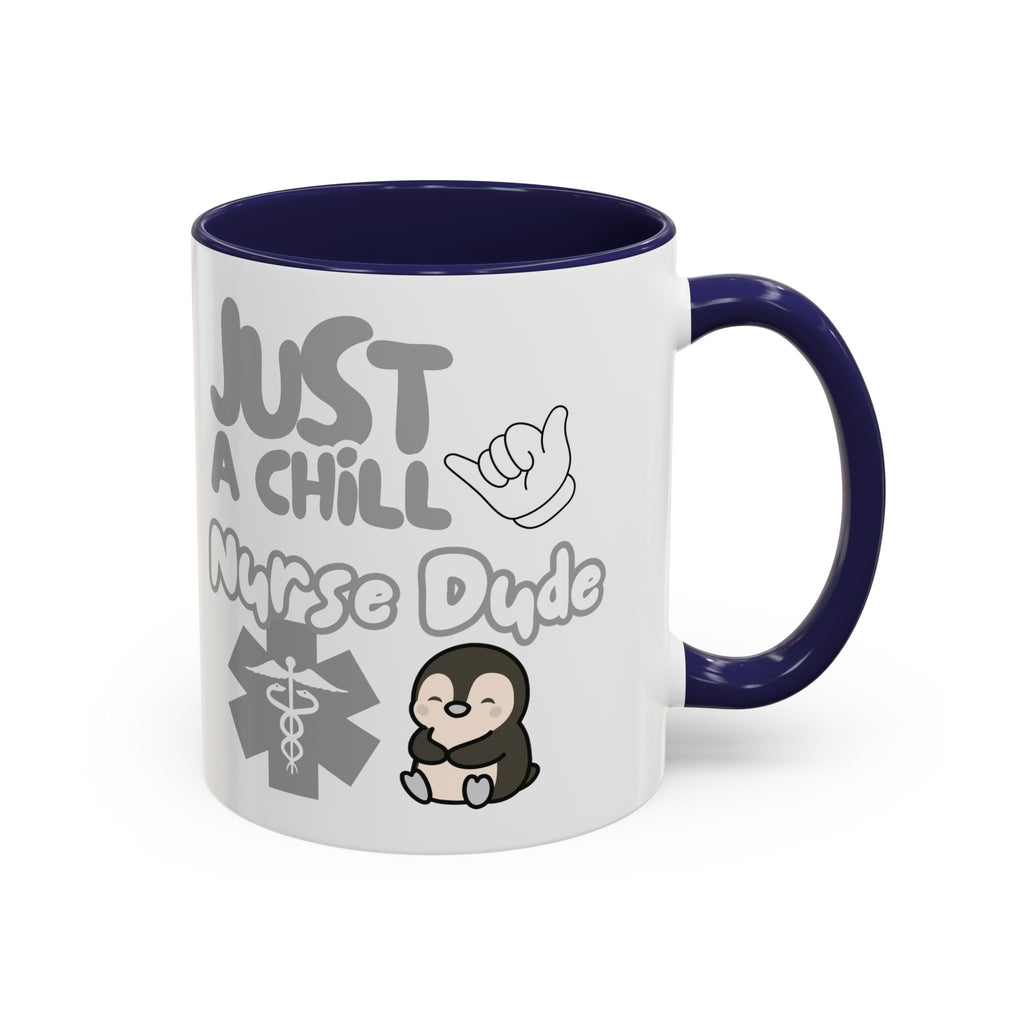 Chill Nurse Dude Insulated Medical Travel Mug 11/15oz(Grey|White)Travel Mug For Medical Professionals| Healthcare Travel Cup For Men|