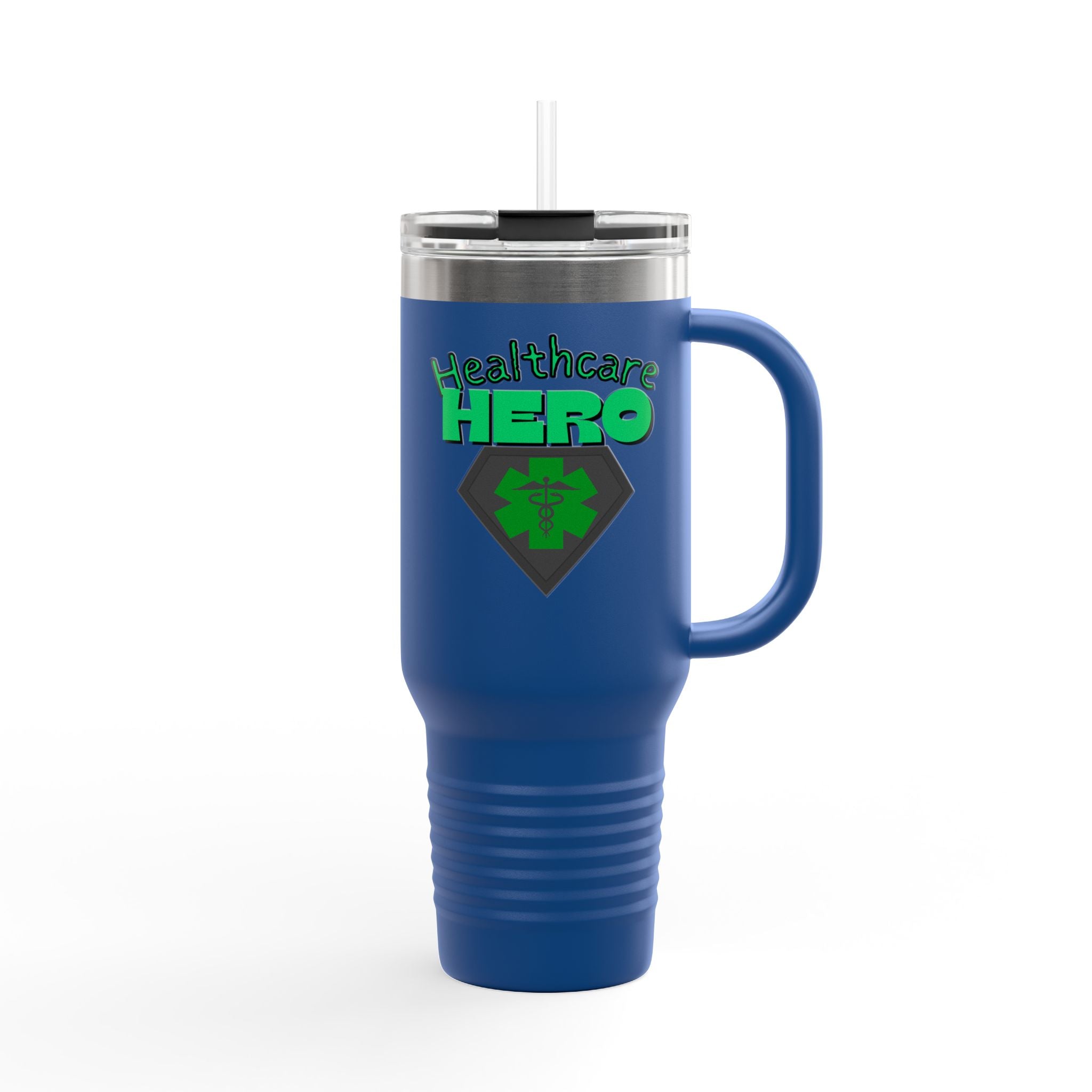 Healthcare Hero St. Patrick's Day 40oz Insulated Travel Mug| Travel Mug For Medical Workers | EMS Travel Mug | Healthcare Mug |