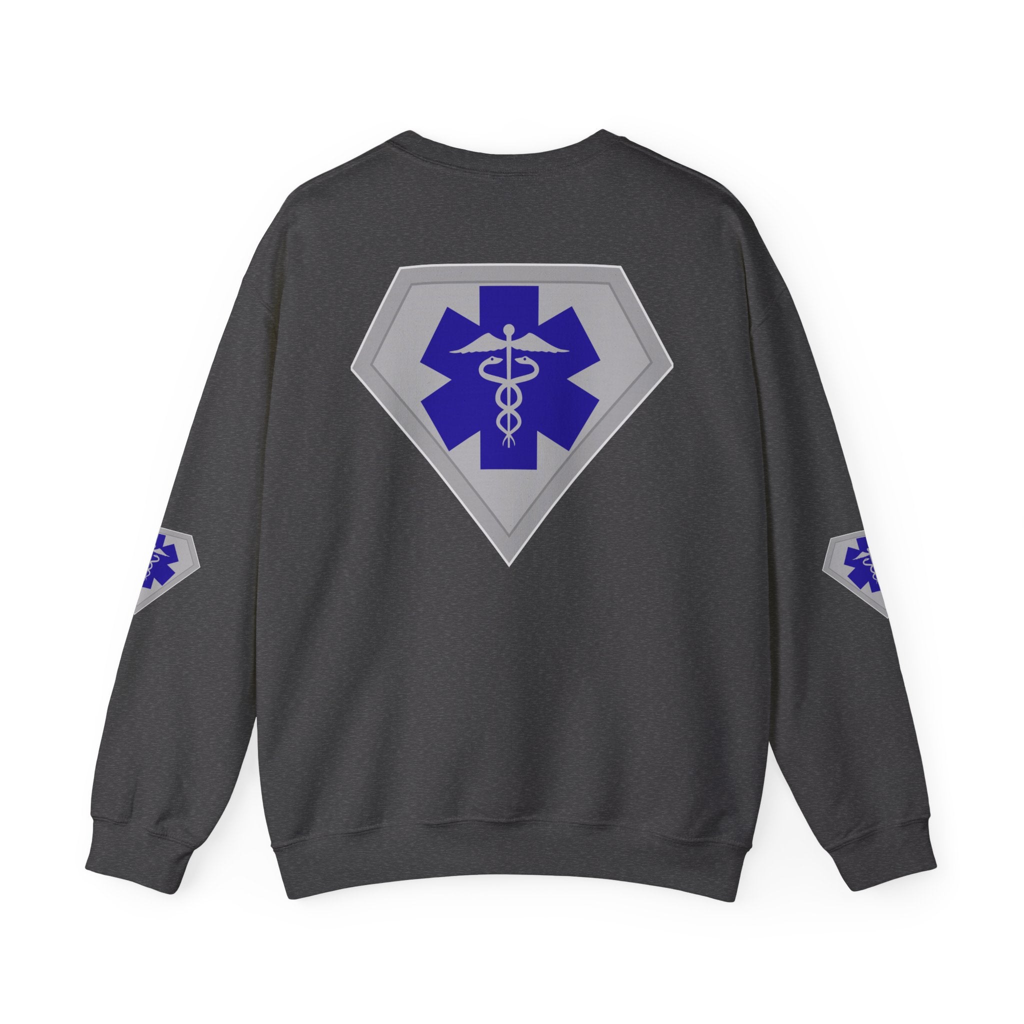 Healthcare Hero Sweatshirt(Blue)|White | Medical Staff Appreciation Crewneck | Frontline Sweatshirt | EMS Sweater |