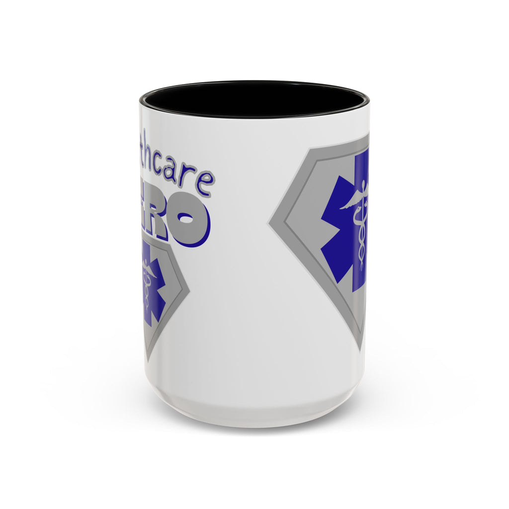 Healthcare Hero Coffee Mug | EMS Accent Mug (11/15oz)| Work Mug For Medical Workers|