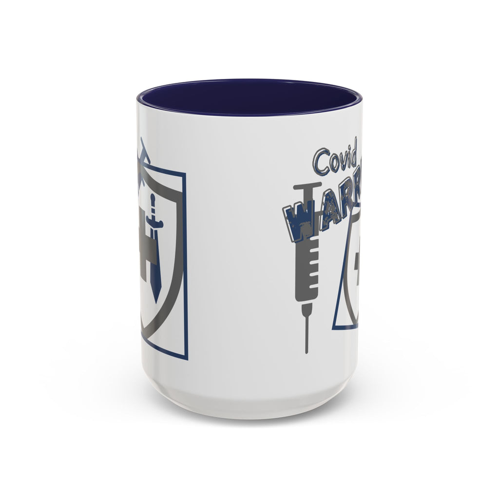 COVID Warrior Coffee Mug | Medical Staff Accent Mug 11/15oz | Work Cup For Frontline Workers |
