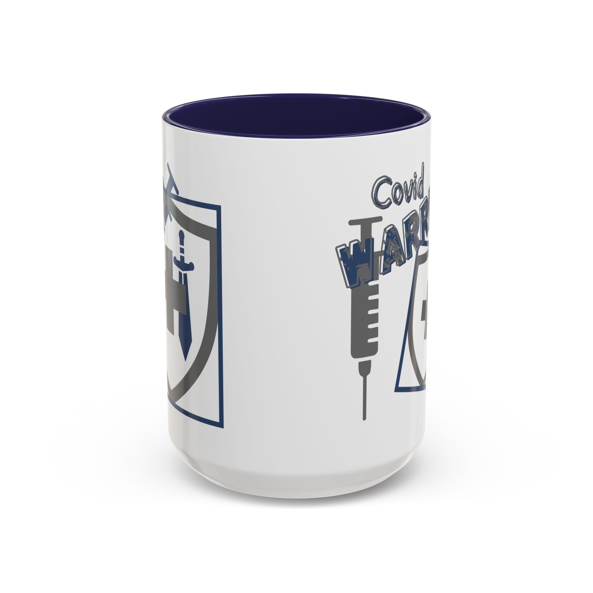 COVID Warrior Coffee Mug | Medical Staff Accent Mug 11/15oz | Work Cup For Frontline Workers |