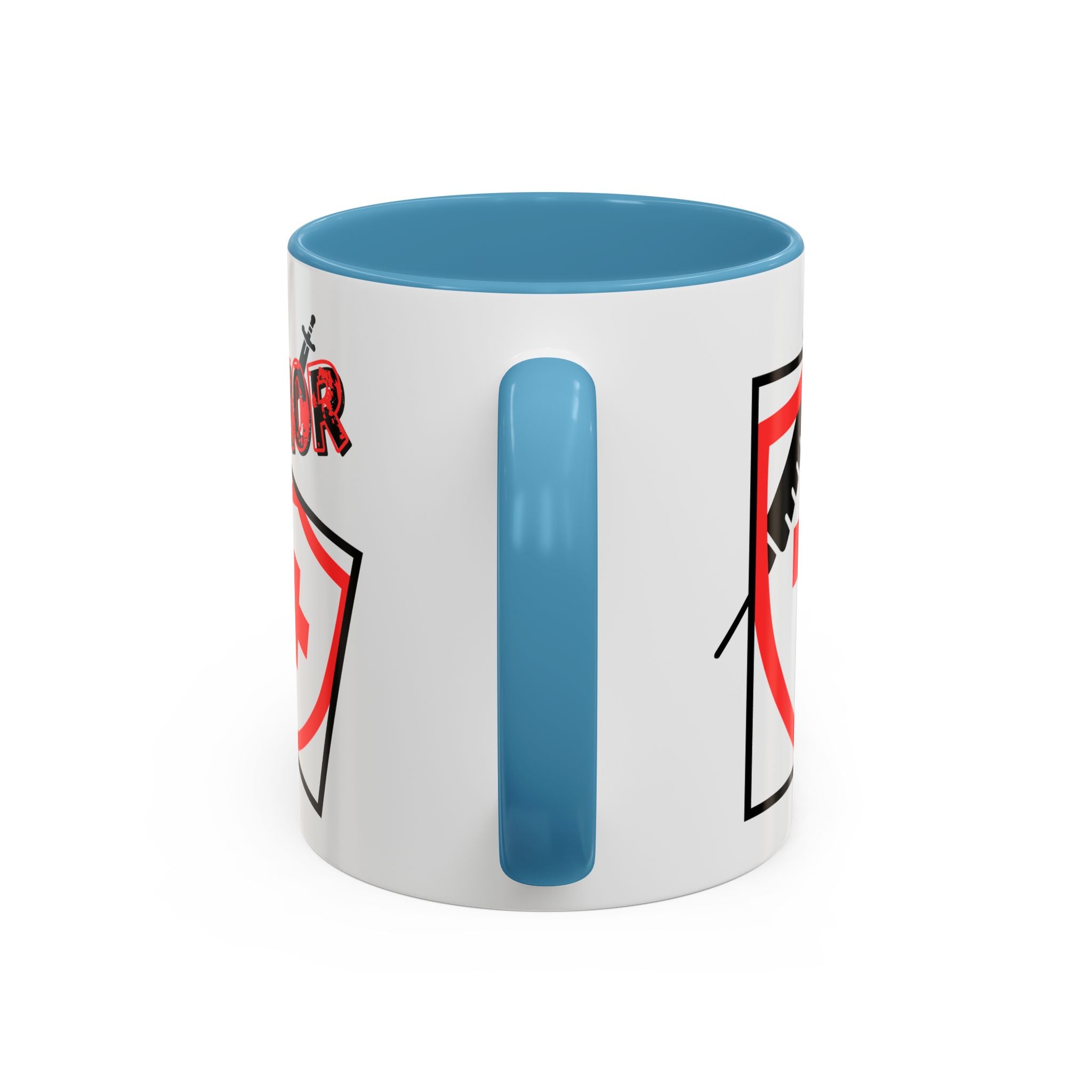 COVID Warrior Coffee Mug(Red|Black) | Vaccine Shield Accent Mug 11/15oz| Medical Staff Work Mug |