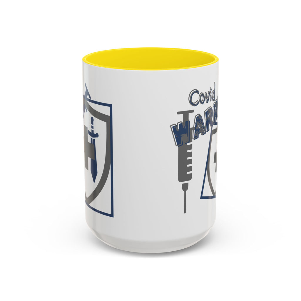 COVID Warrior Coffee Mug | Medical Staff Accent Mug 11/15oz | Work Cup For Frontline Workers |