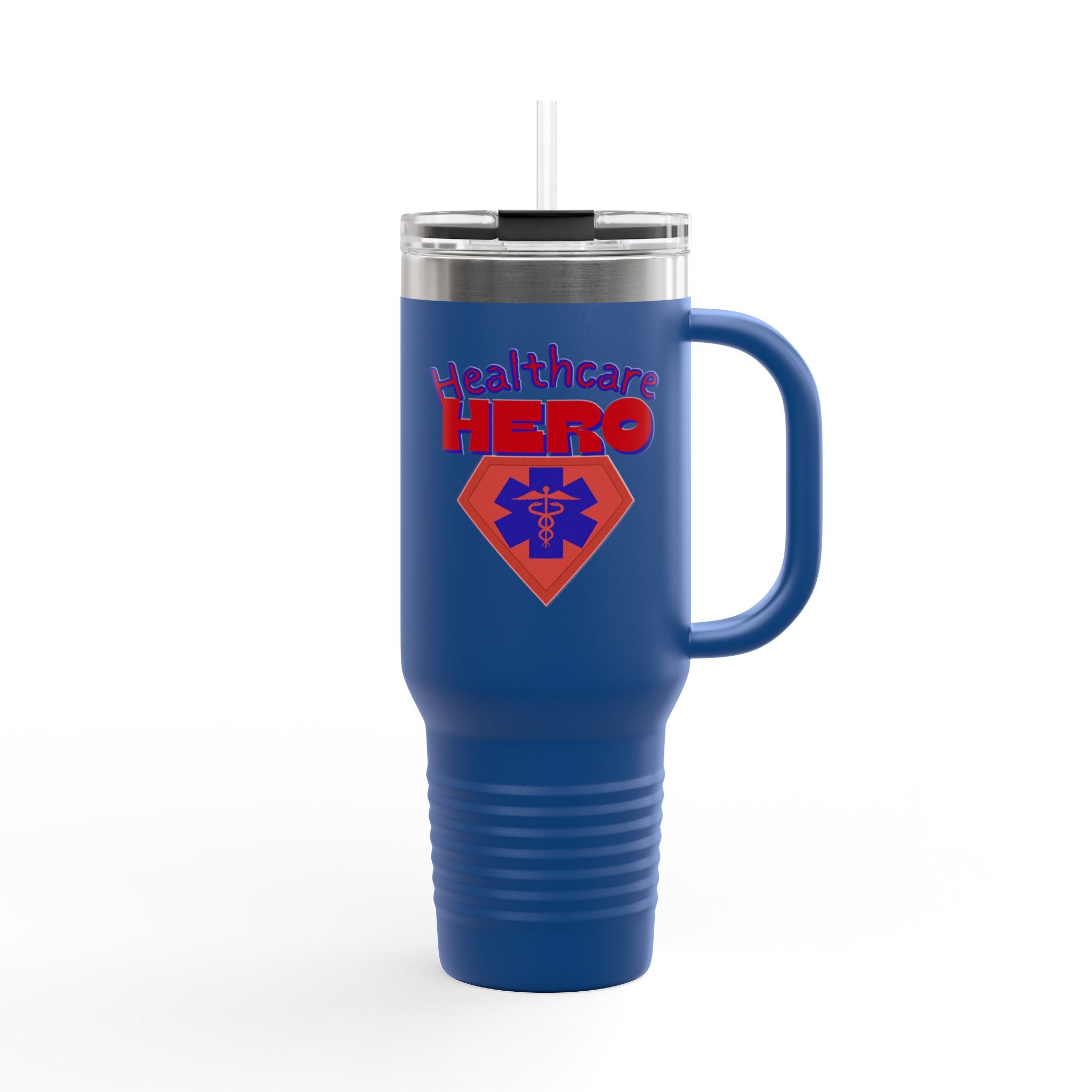 Healthcare Hero 40oz Insulated Travel Mug | Travel Mug For Medical Workers | EMS Travel Mug | Healthcare Mug |