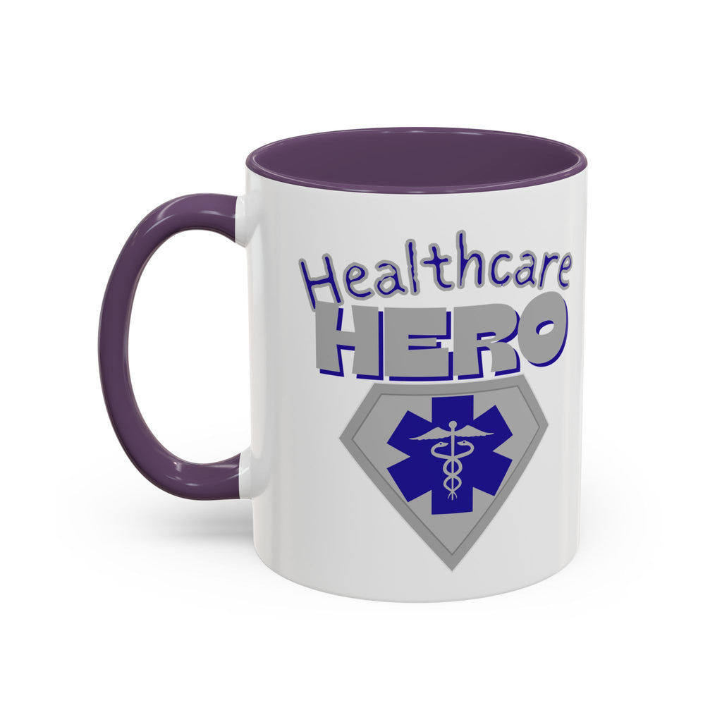 Healthcare Hero Coffee Mug | EMS Accent Mug (11/15oz)| Work Mug For Medical Workers|