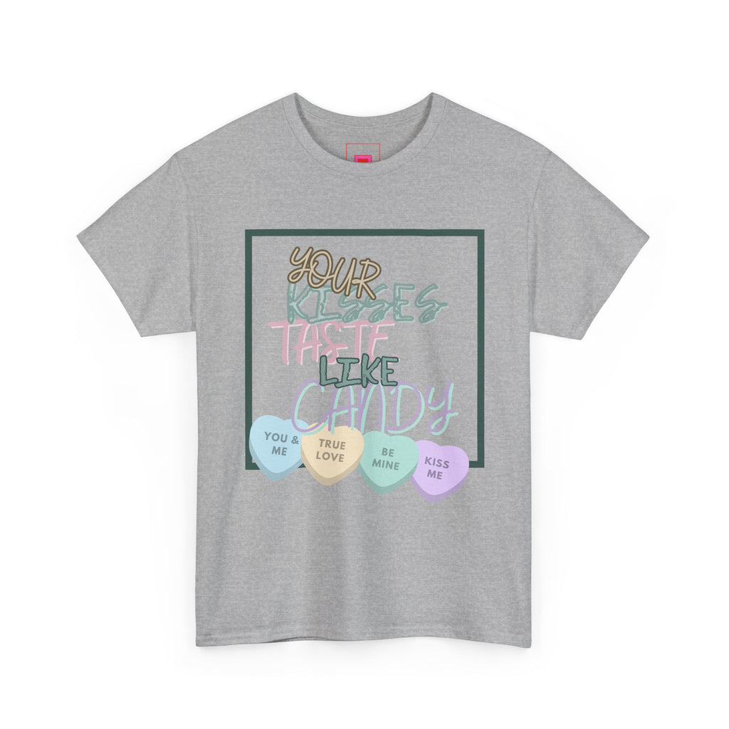 Candy Kisses Valentine's Day T Shirt | Heart T Shirt | Candy Heart Shirt | Valentines Tee